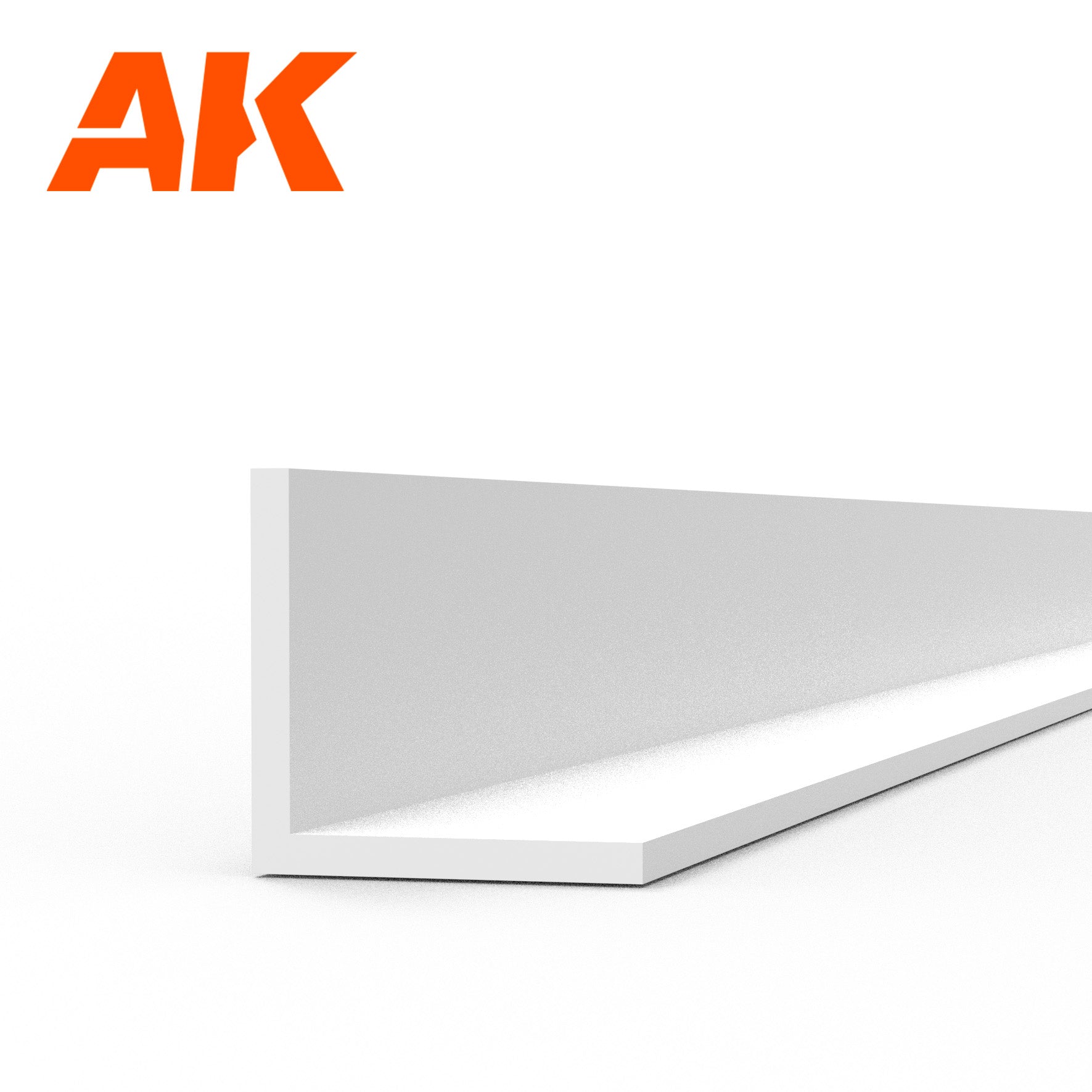 AK6561 -Angle - Styrene Strip - 3.00 x 3.00 x 350mm - (4 units)