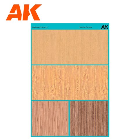 AK9084- Wood Decals 1/72
