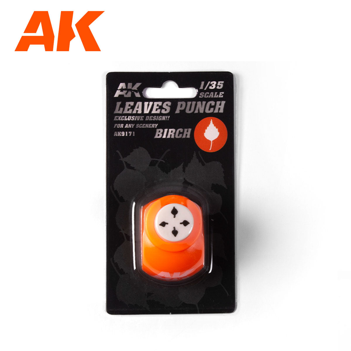 AK9171 - Leaves Punch - Birch (1:35/1:32/54mm)