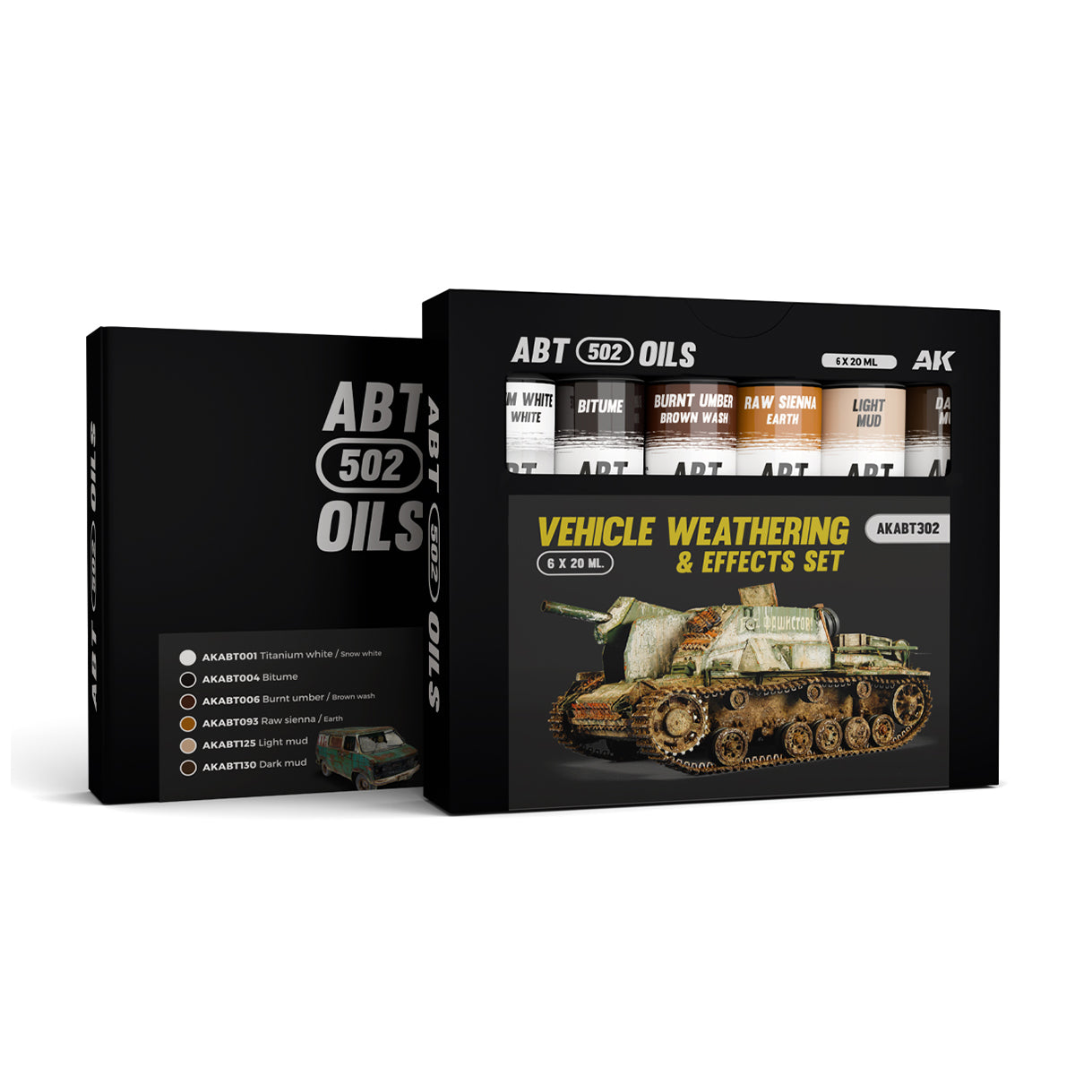AKABT302 - Abteilung 502 Vehicle Weathering & Effects Set (Oils)