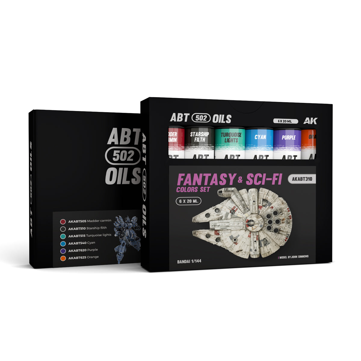 AKABT310 - Abteilung 502 Fantasy & Sci-Fi Colors Set (Oils)