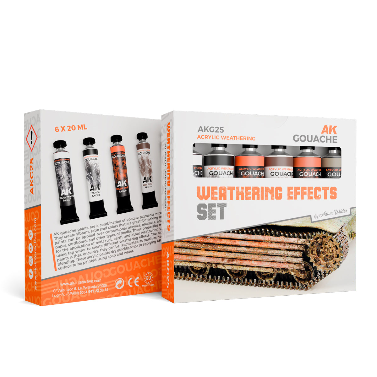 AKG25 - Weathering Effects Set (Gouches)