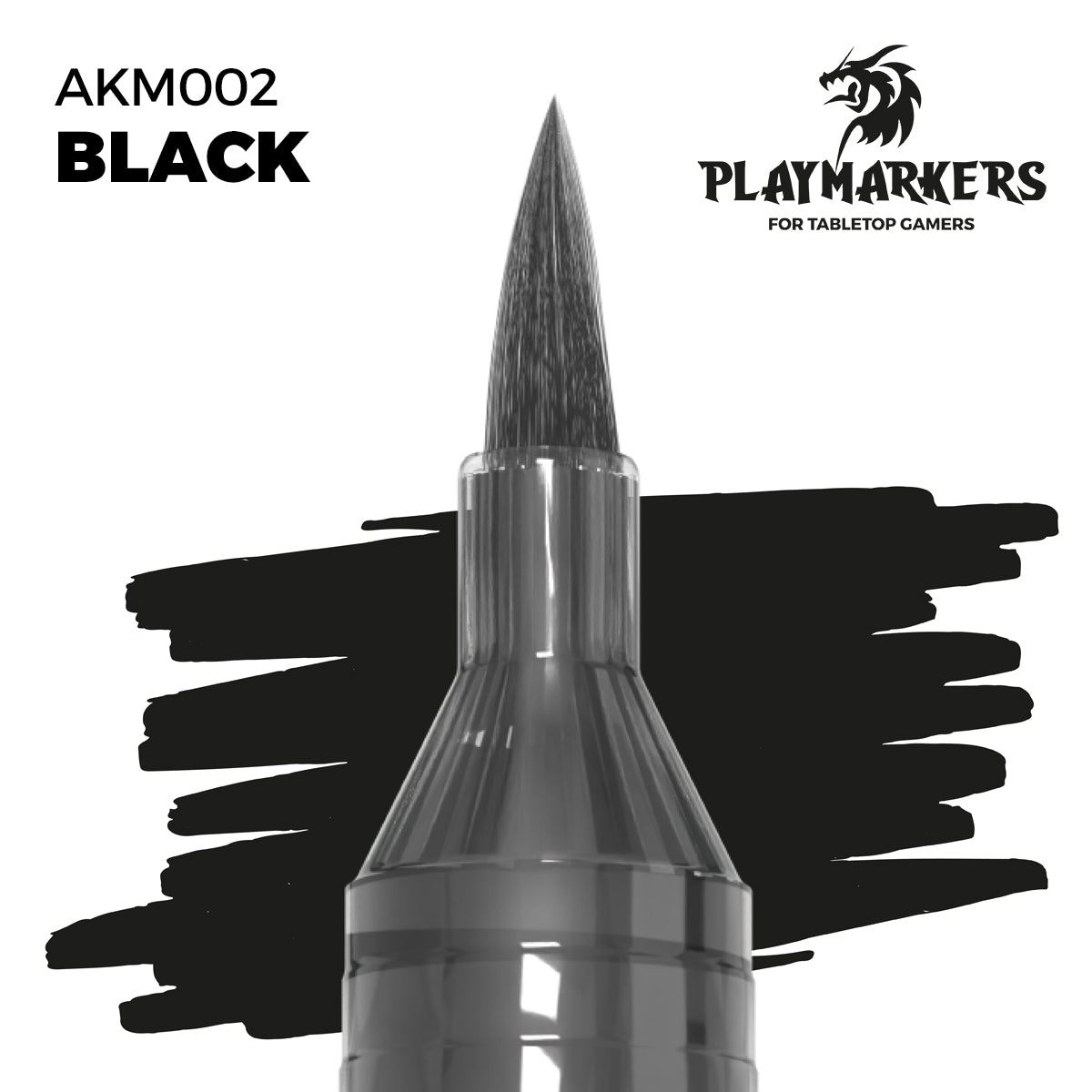 AKM002 - FLAT BLACK -PLAY MARKER