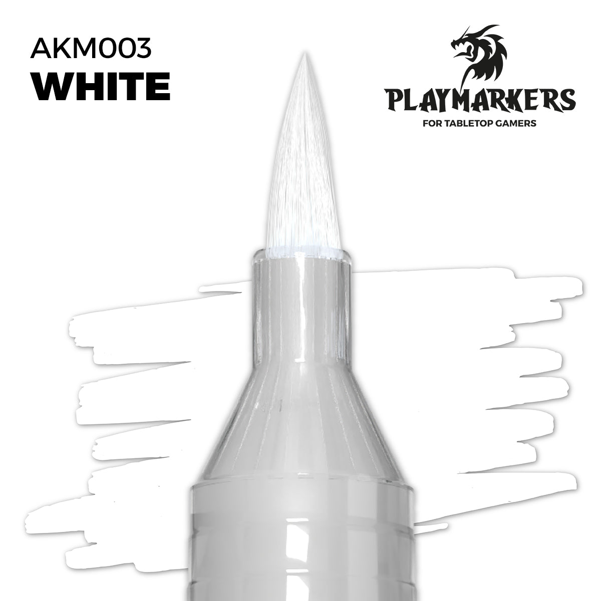 AKM003 - FLAT WHITE - PLAY MARKER