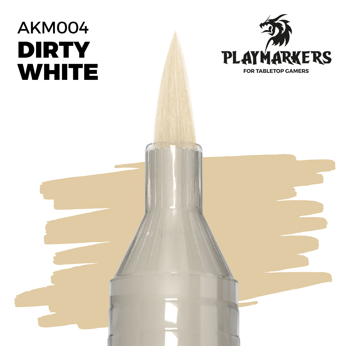 AKM004 - DIRTY WHITE - PLAY MARKER