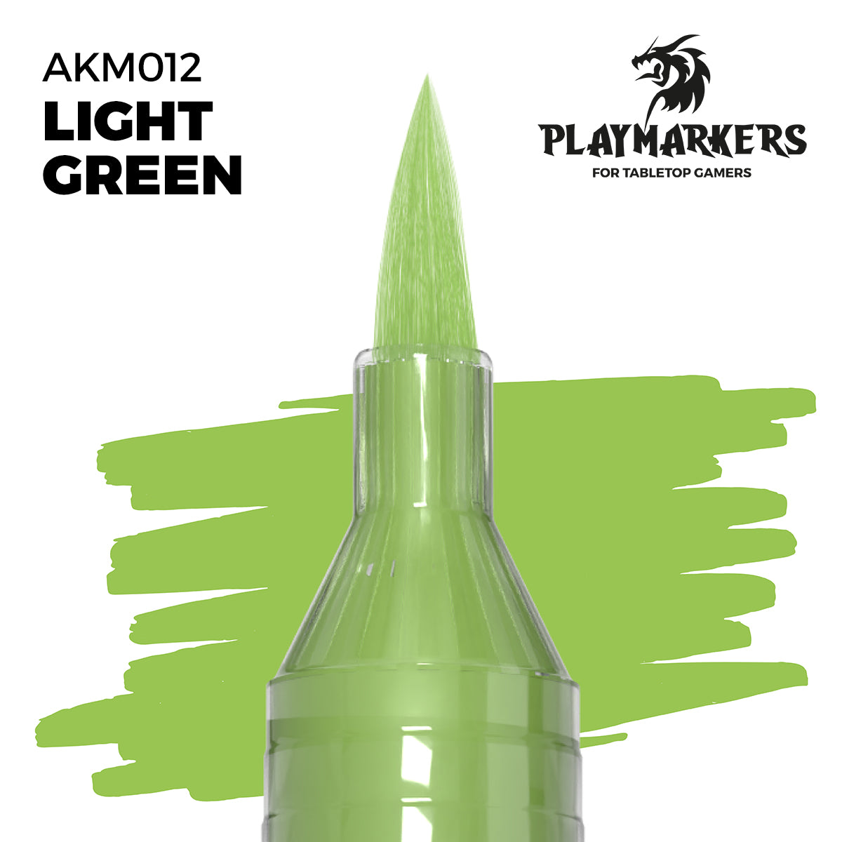 AKM012 - LIGHT GREEN - PLAY MARKER