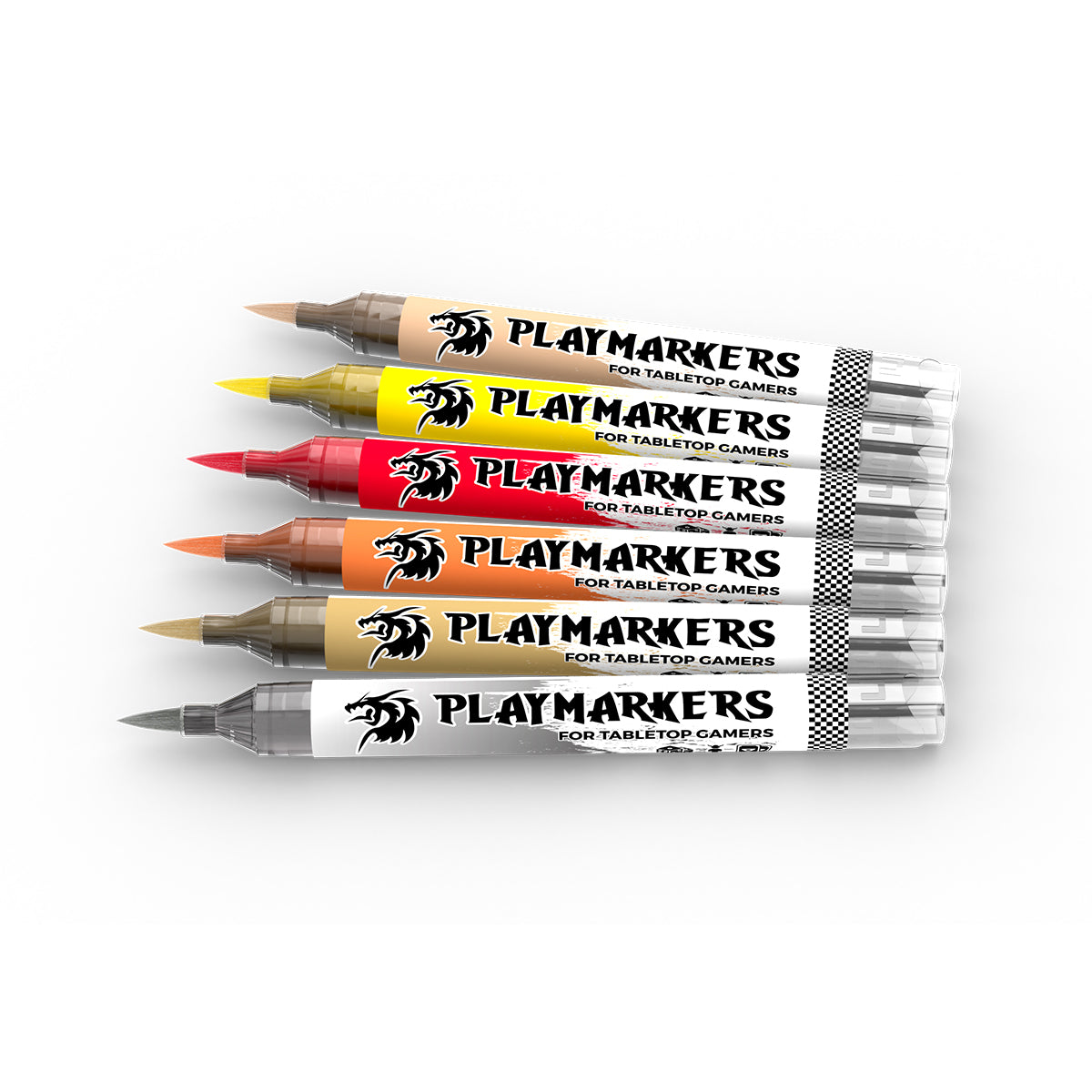 AKM101 - PLAY MARKERS SET - HEROES - SET OF 6