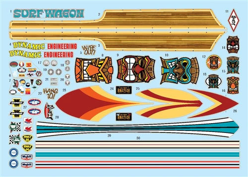 AMT1131 - 1:25 1965 Chevelle "Surf Wagon"