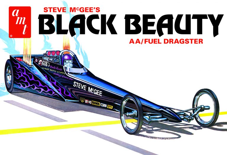 AMT1214 - 1:25 Steve McGee Black Beauty Wedge Dragster