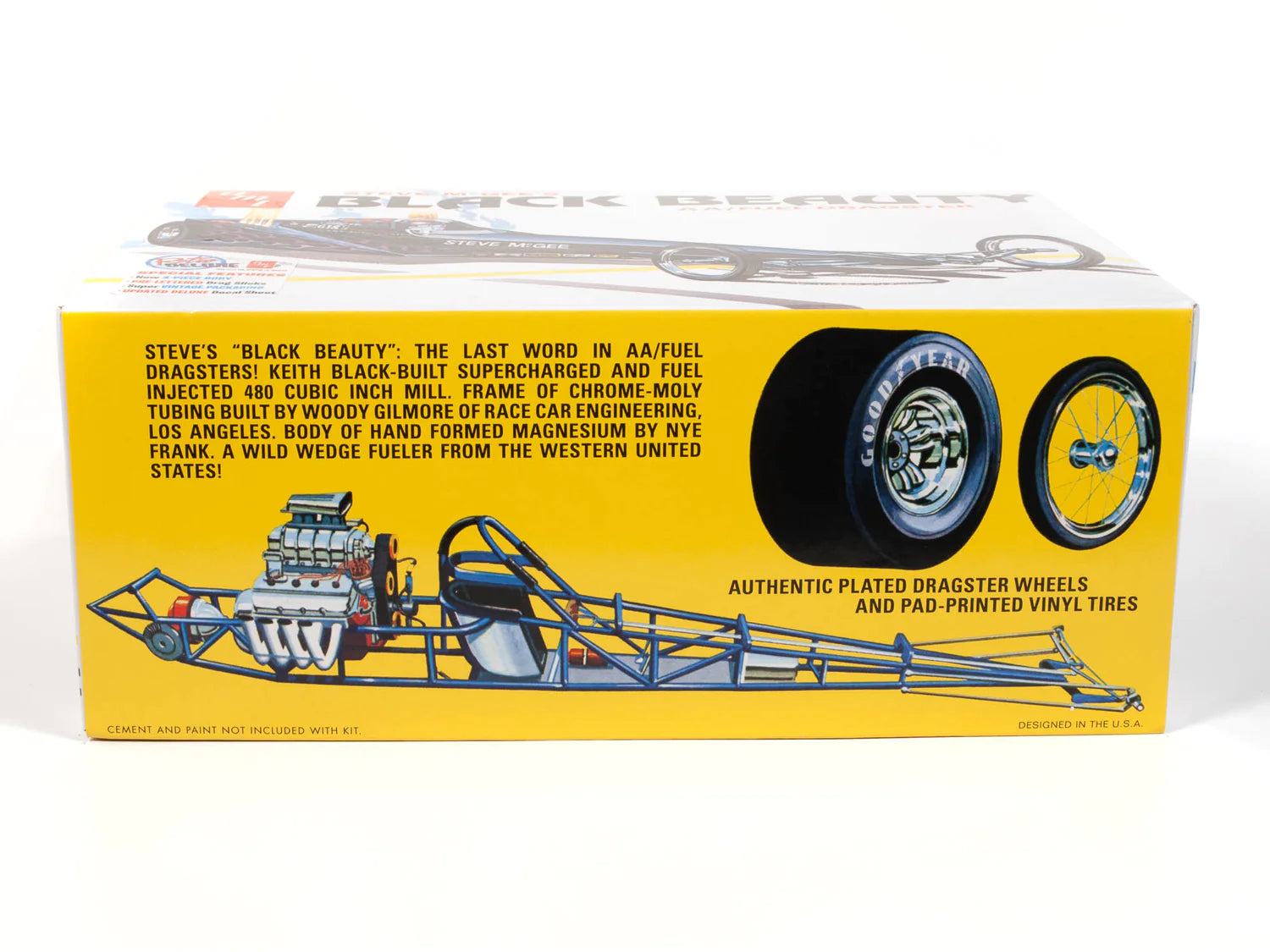 AMT1214 - 1:25 Steve McGee Black Beauty Wedge Dragster