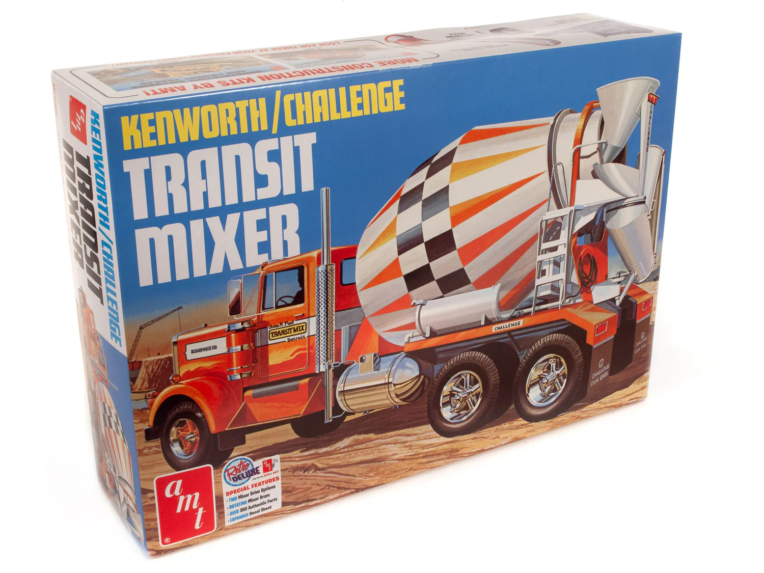 AMT1215 - 1:25 Kenworth/Challenge Transit Cement Mixer