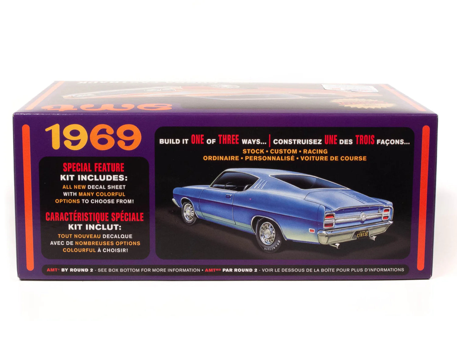 AMT1217M - 1:25 1969 Ford Torino Cobra Fastback 2T