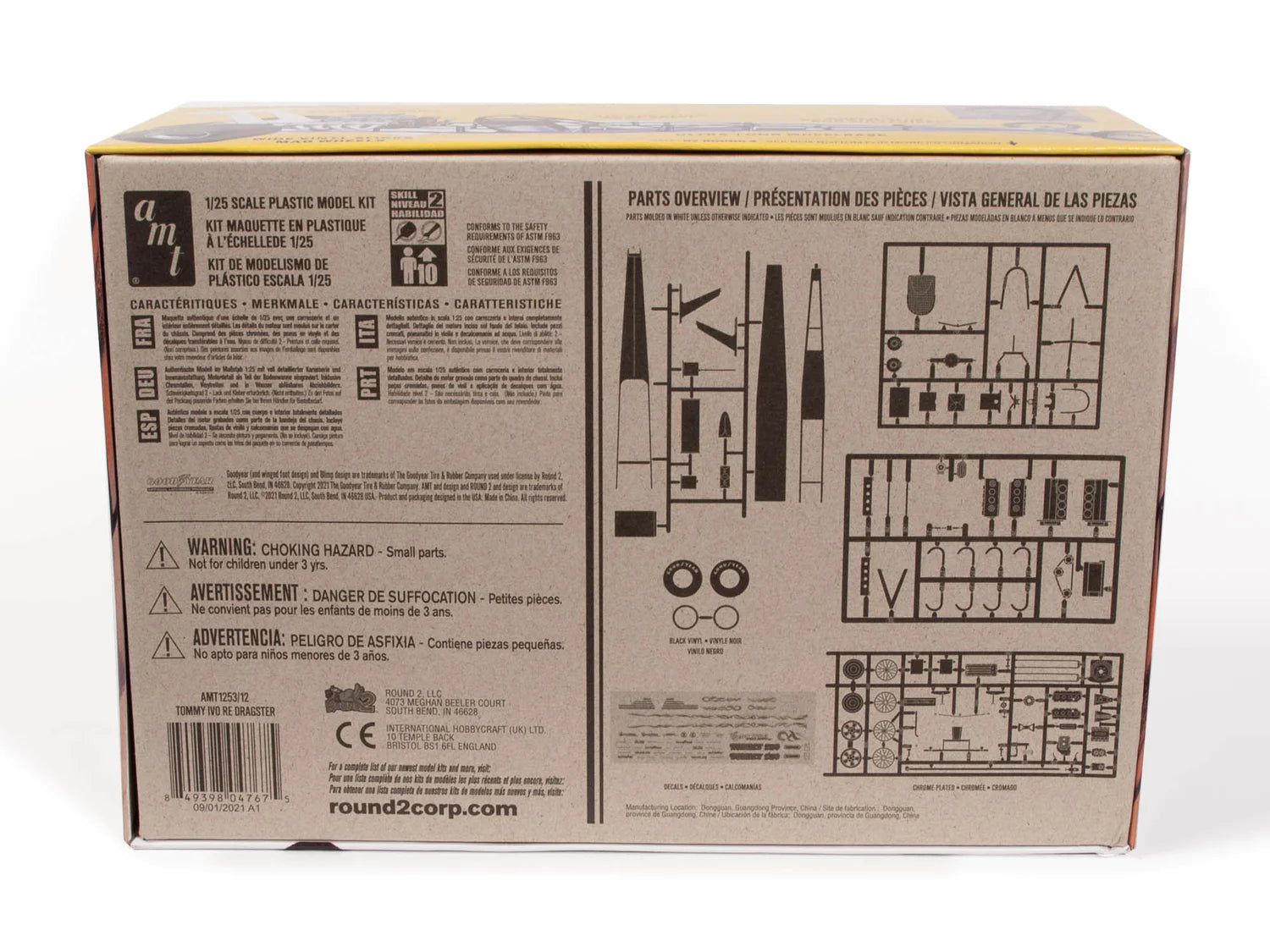 AMT1253 - 1:25 Tommy Ivo Rear Engine Dragster