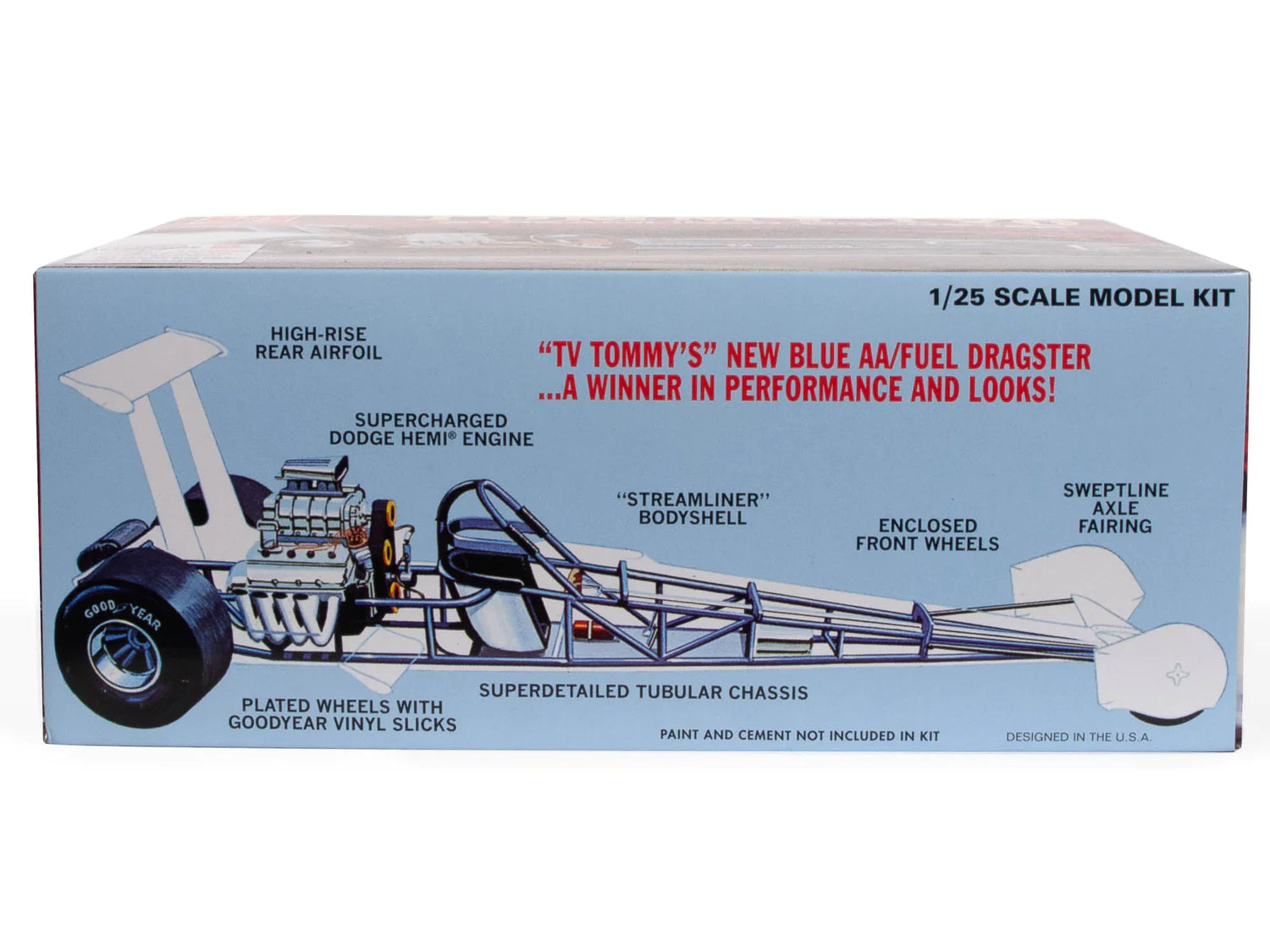 AMT1254 - 1:25 Tommy Ivo Streamliner Dragster