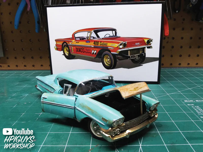 AMT1301 - 1:25 1958 Chevy Impala Hardtop "Ala Impala"