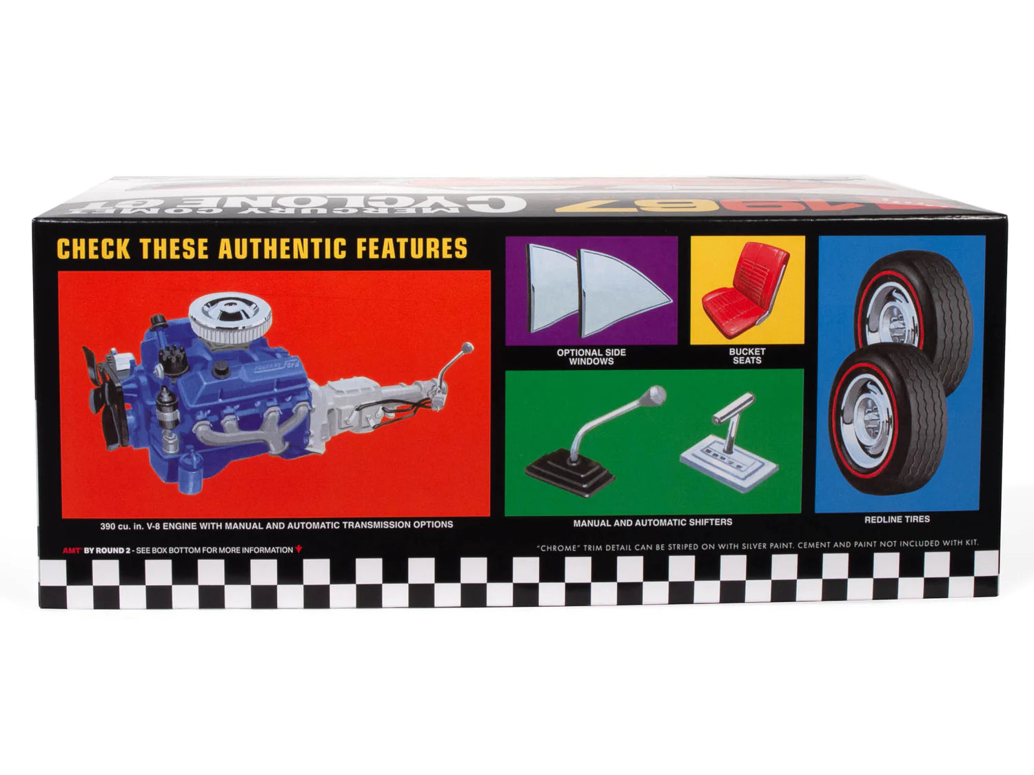 AMT1386 - 1:25 1967 Mercury Cyclone GT