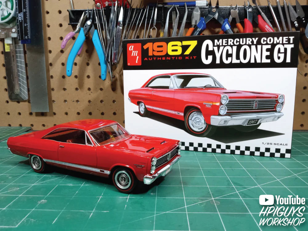 AMT1386 - 1:25 1967 Mercury Cyclone GT