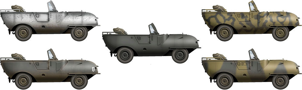 DW35012 - 1/35 Schwimmwagen Trippel SG 6/38