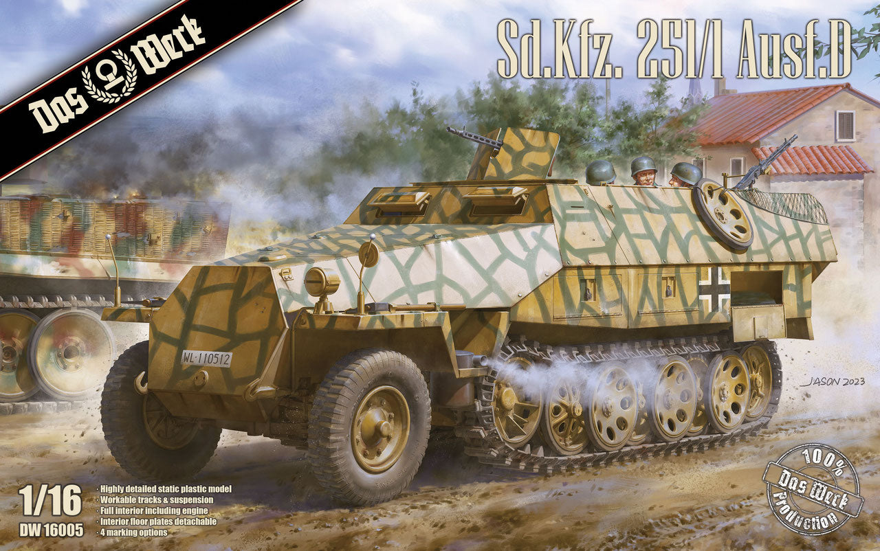 DW16005 - 1/16 Sd. Kfz. 251/1 Ausf.D