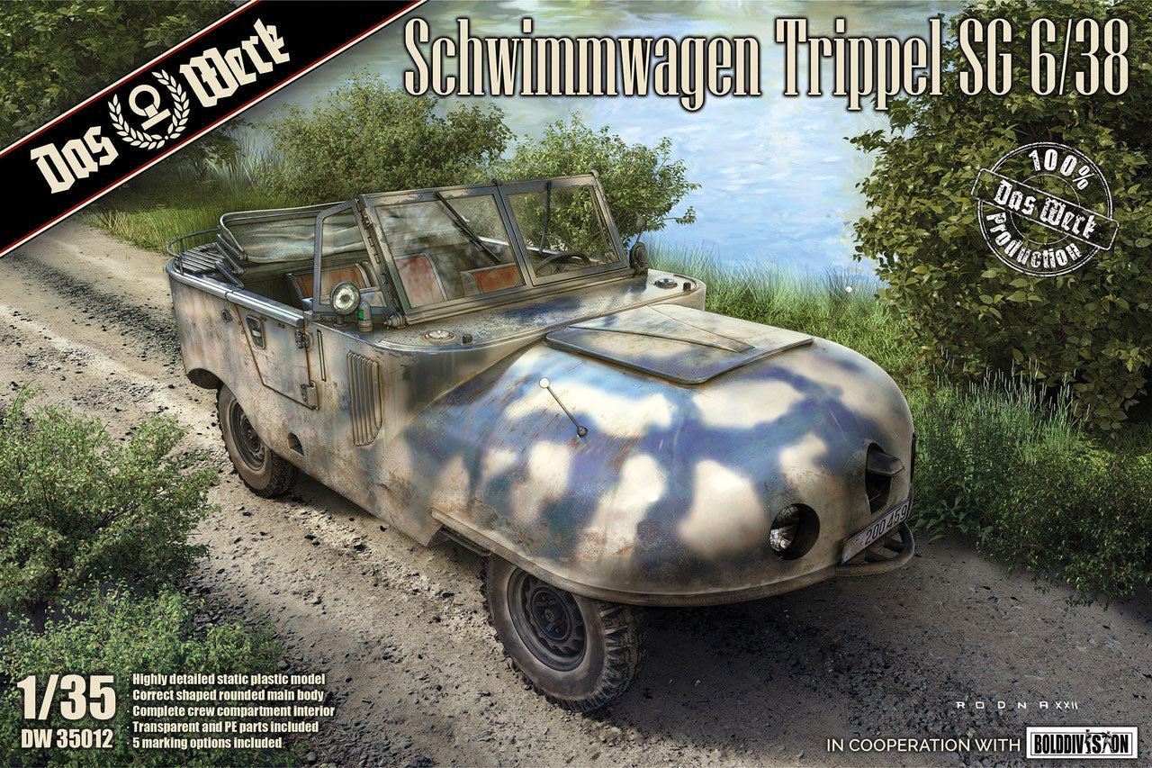 DW35012 - 1/35 Schwimmwagen Trippel SG 6/38