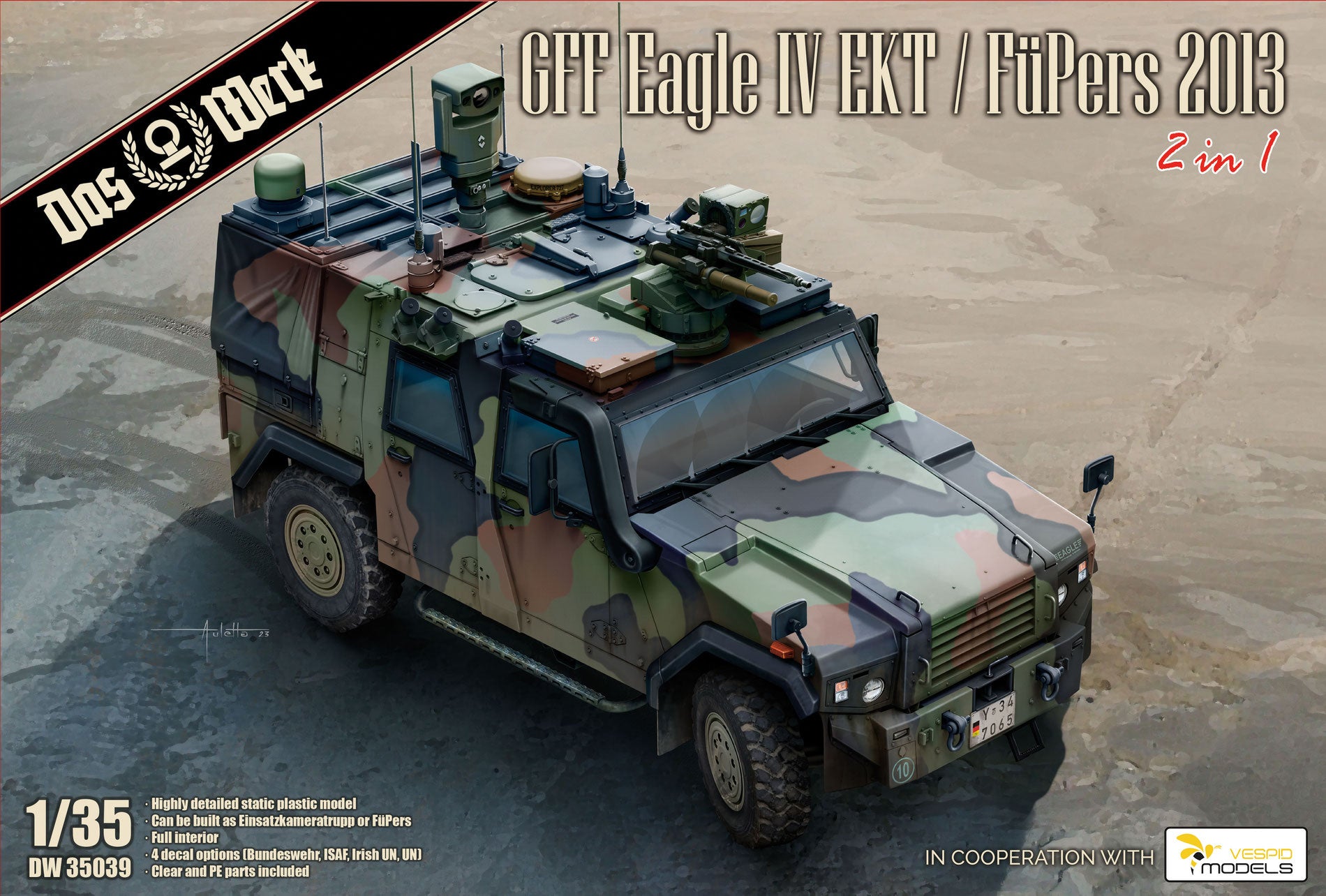 DW35039 - 1/35 - GFF „Eagle IV“ EKT / FüPers 2013