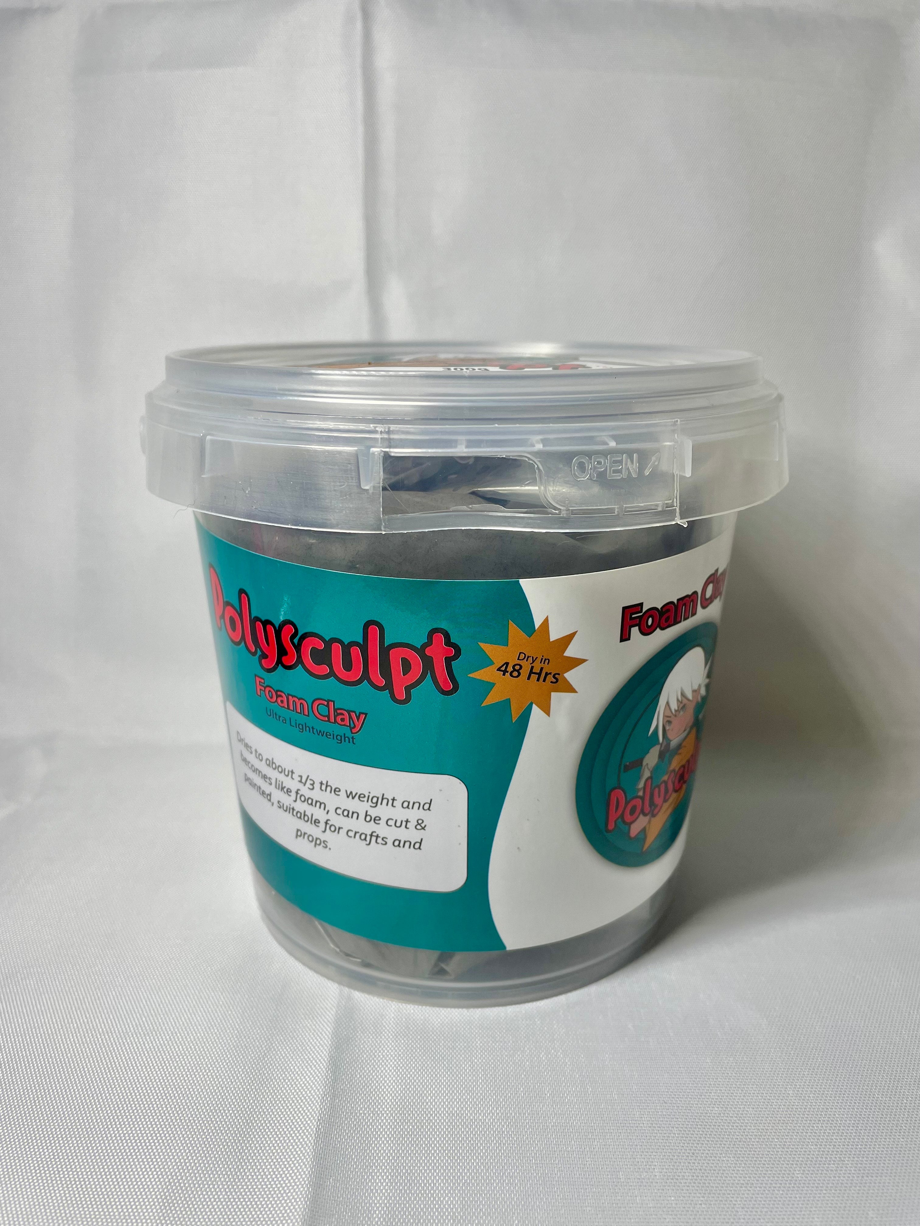 Grey Polysculpt™ Ultra Lightweight Foam Clay - 300g