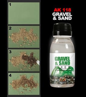 AK118 - Gravel and Sand fixer - 100ml