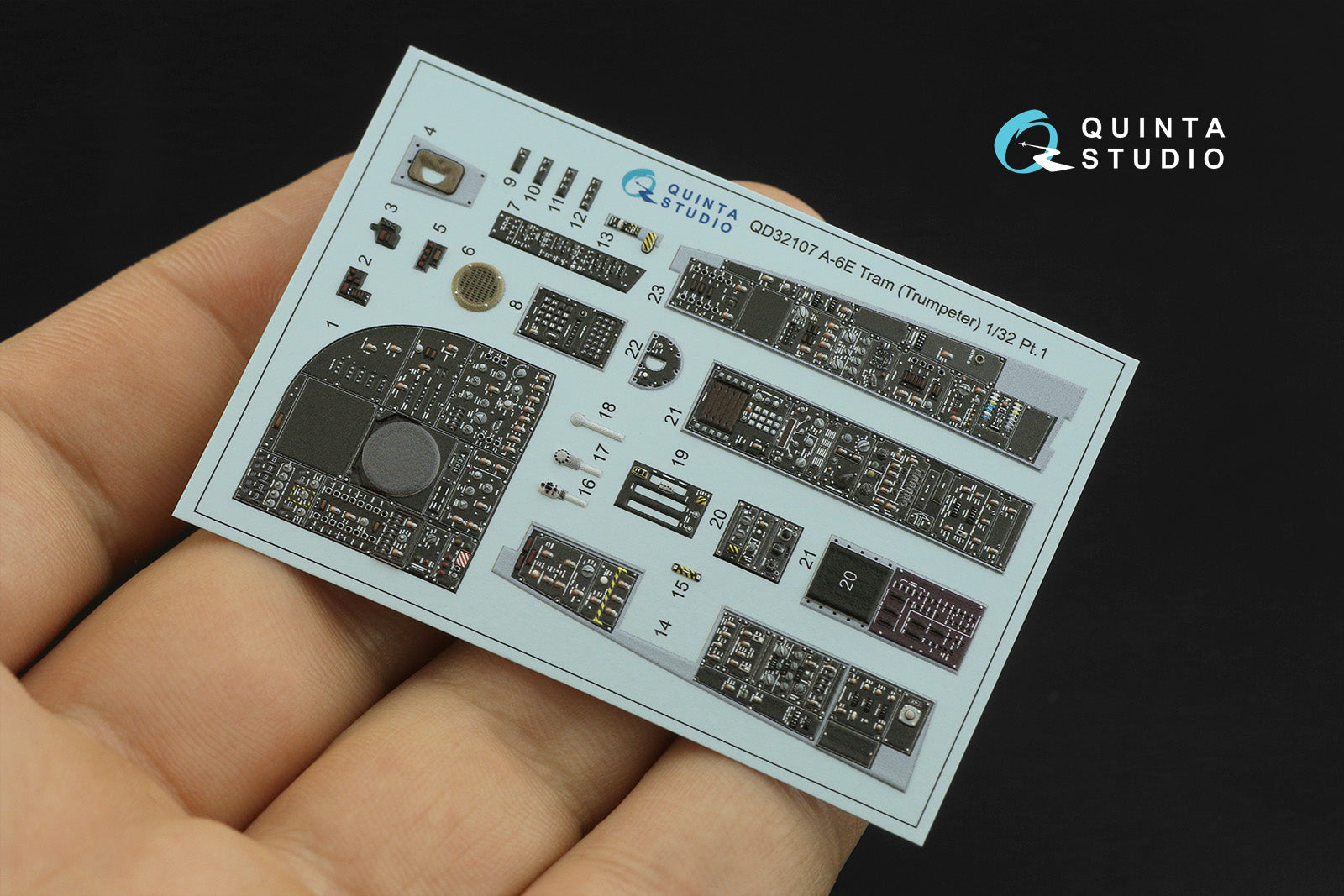 Quinta Studio - 1/32 A-6E TRAM intruder QD32107 for Trumpeter kit