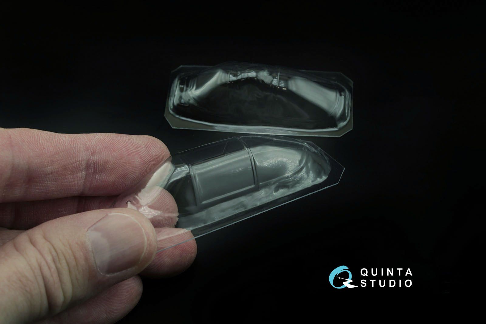 Quinta Studio - 1/32 Yak-3 Vacuformed clear canopy, open and close position QC32001 for Special Hobby Kit