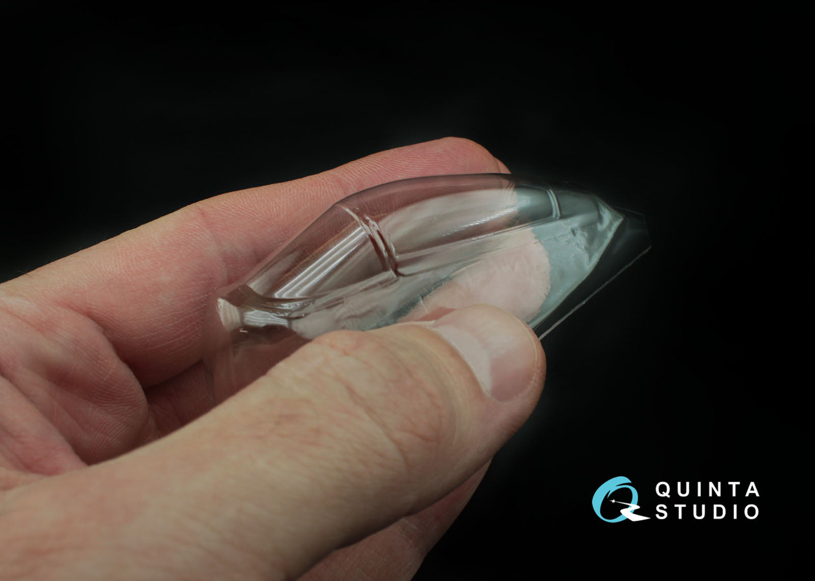 Quinta Studio - 1/48 Mig-29(all single seater version) vacuformed clear canopy - QC48008 for GWH kit