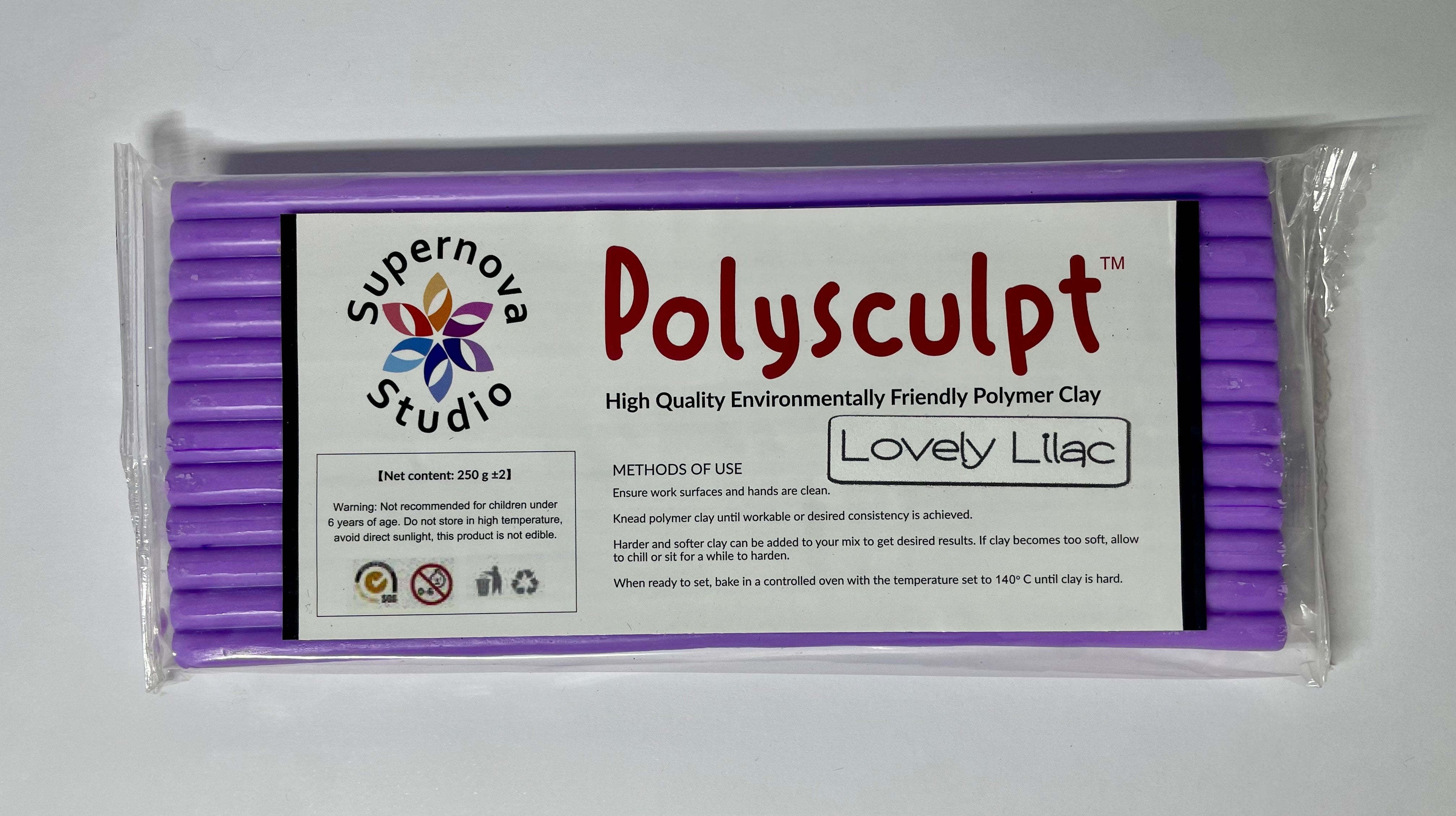 Lovely Lilac Polysculpt™ Polymer Clay - 250g