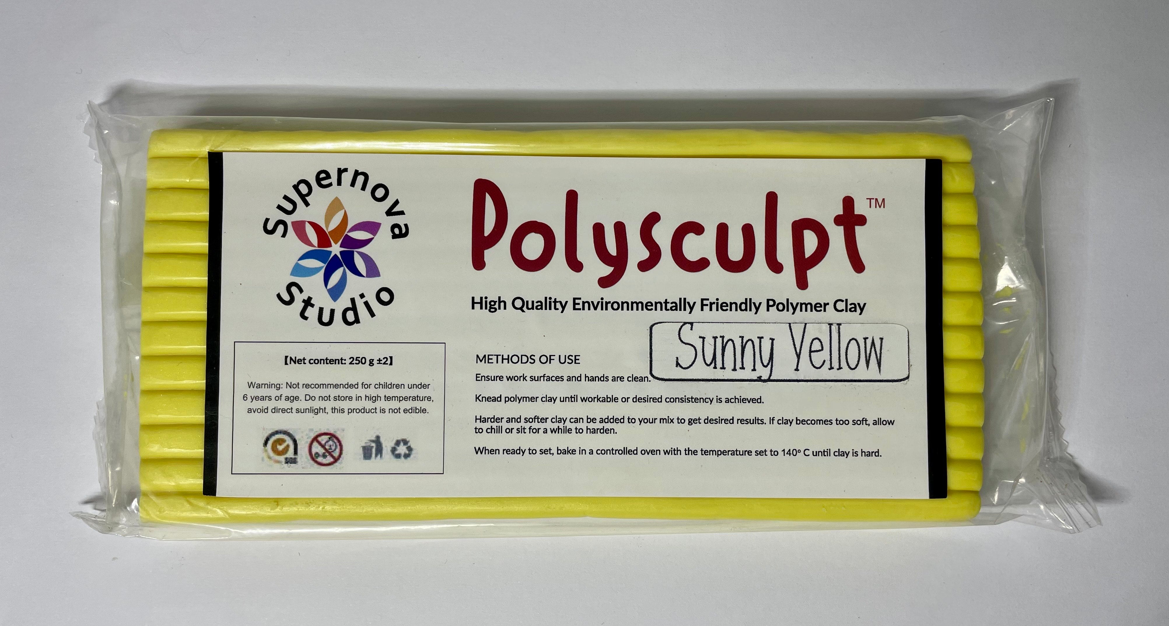 Sunny Yellow Polysculpt ™ Polymer Clay - 250g