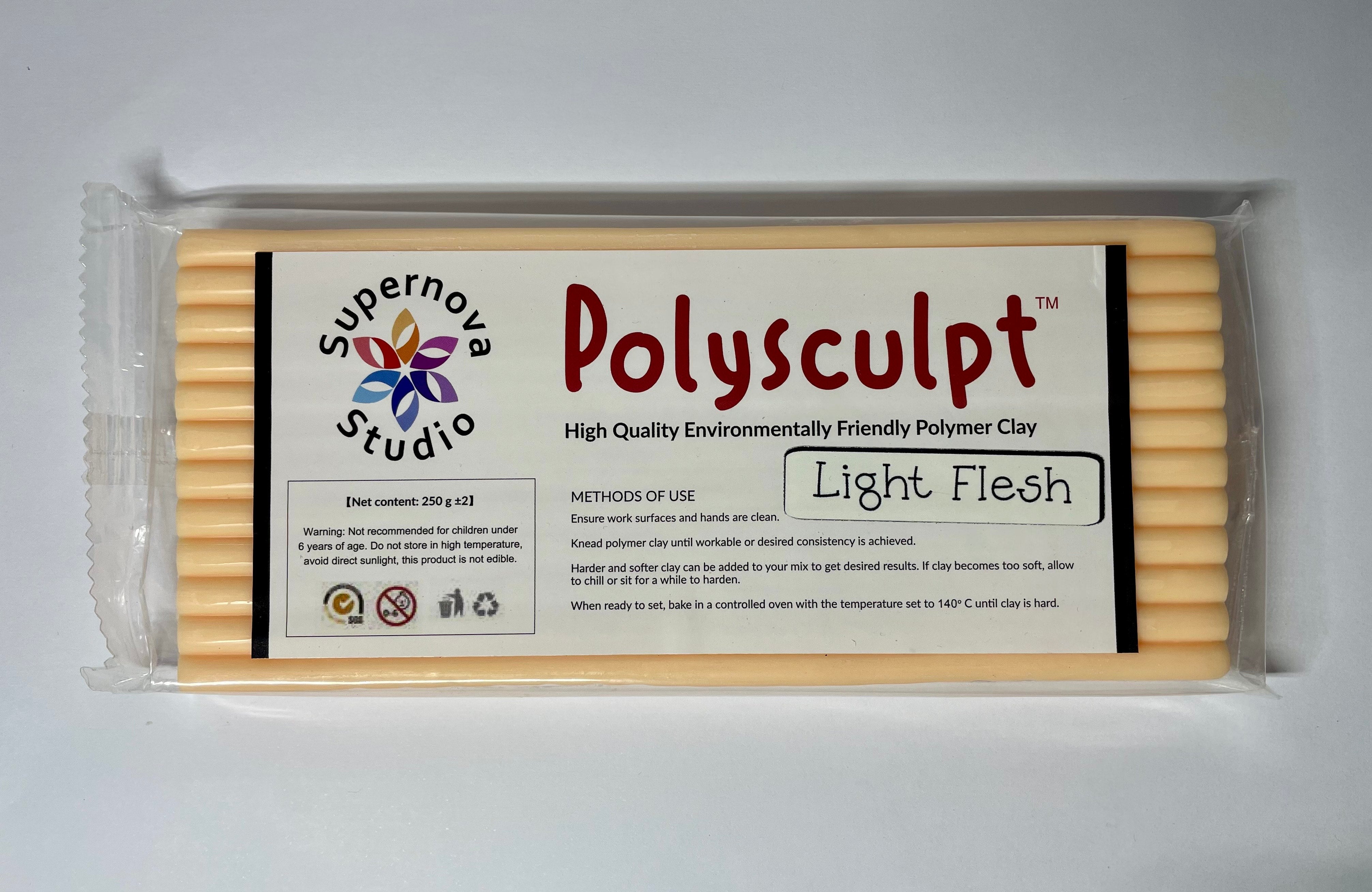 Light Flesh Polysculpt™ Polymer Clay - 250g