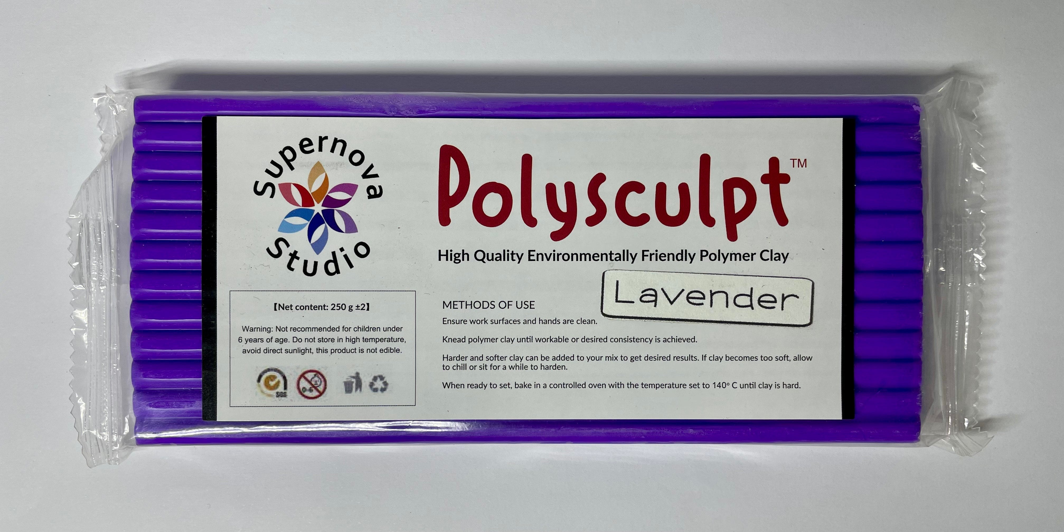 Lavender Polysculpt™ Polymer Clay - 250g