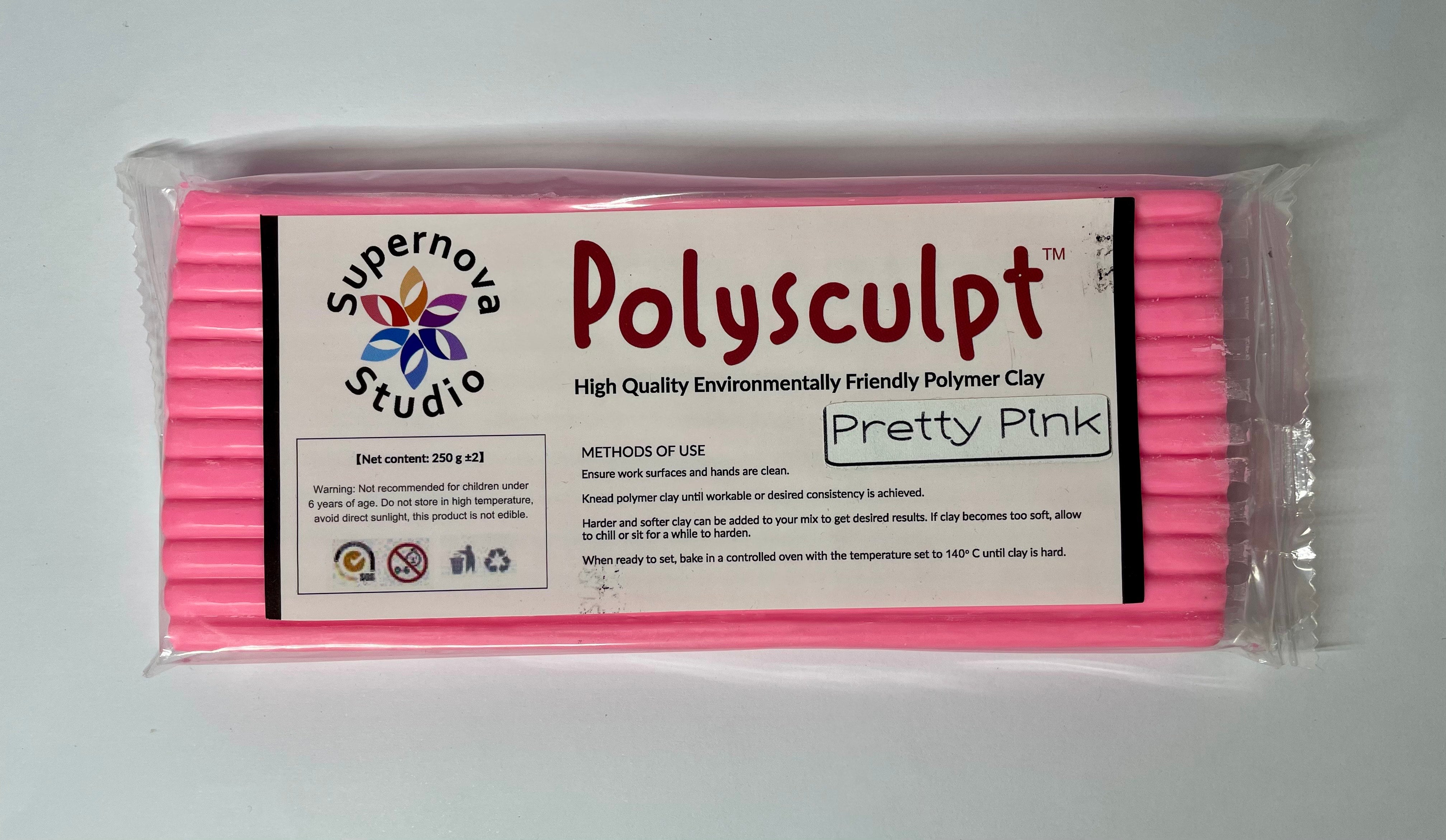 Pretty Pink Polysculpt™ Polymer Clay - 250g