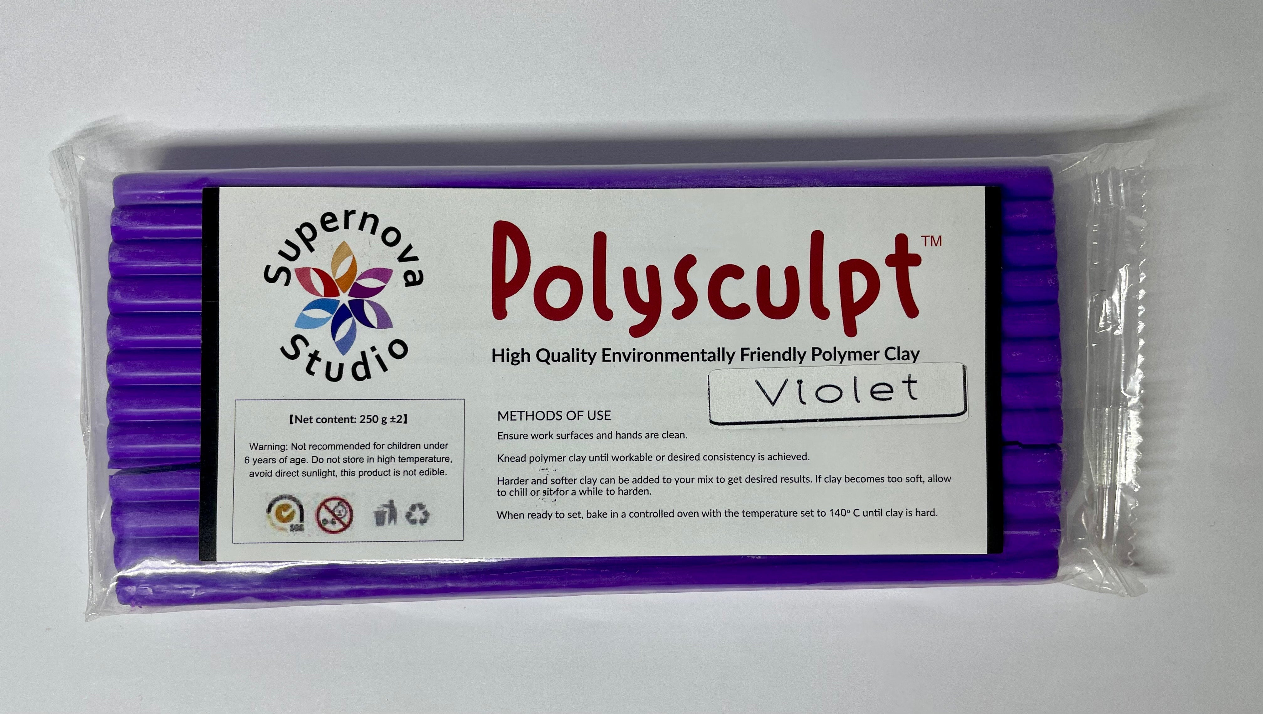 Violet Polysculpt™ Polymer Clay - 250g