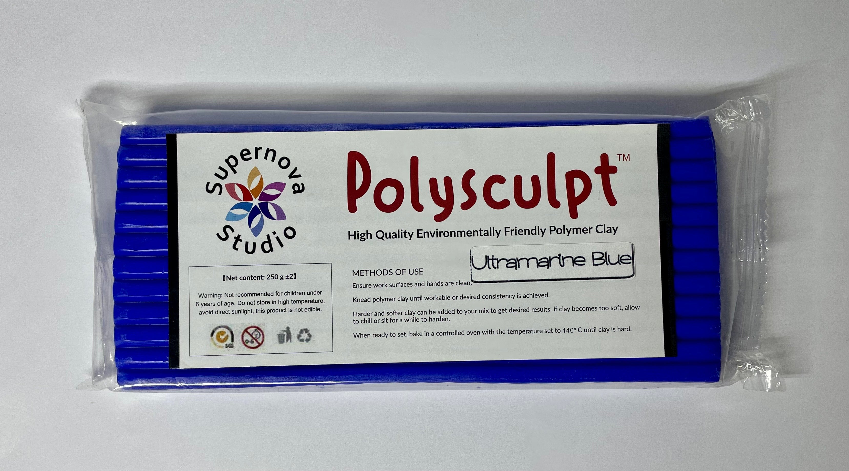 Ultramarine Blue Polysculpt™ Polymer Clay - 250g