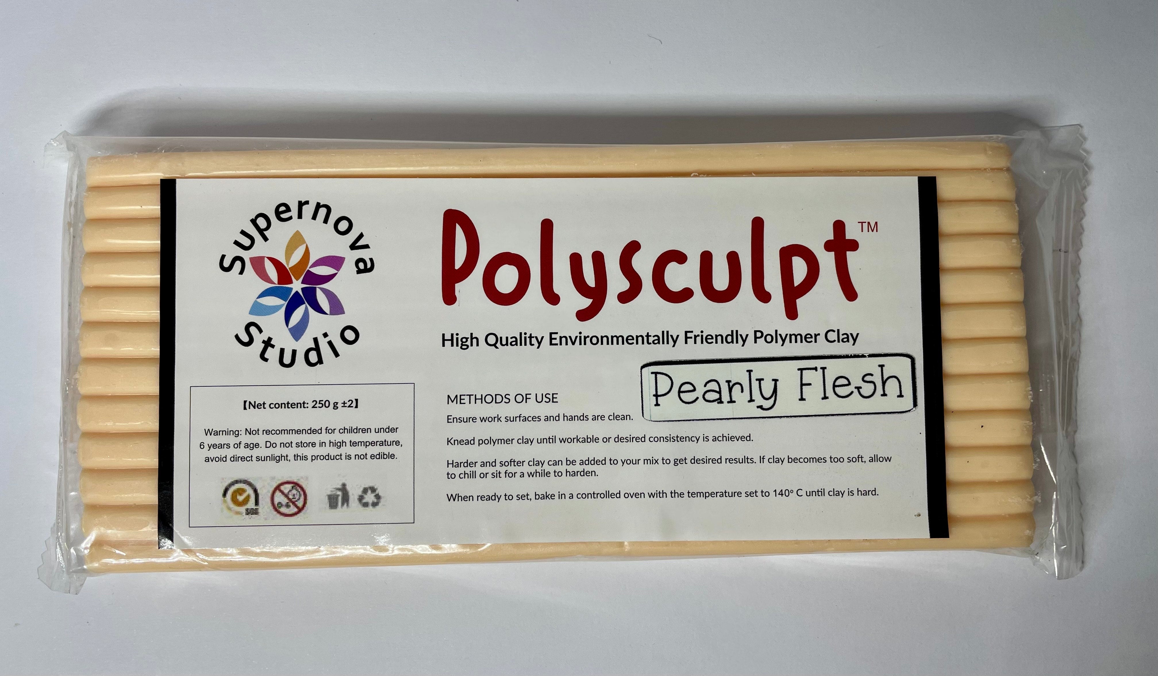 Pearly Flesh Polysculpt™ Polymer Clay - 250g