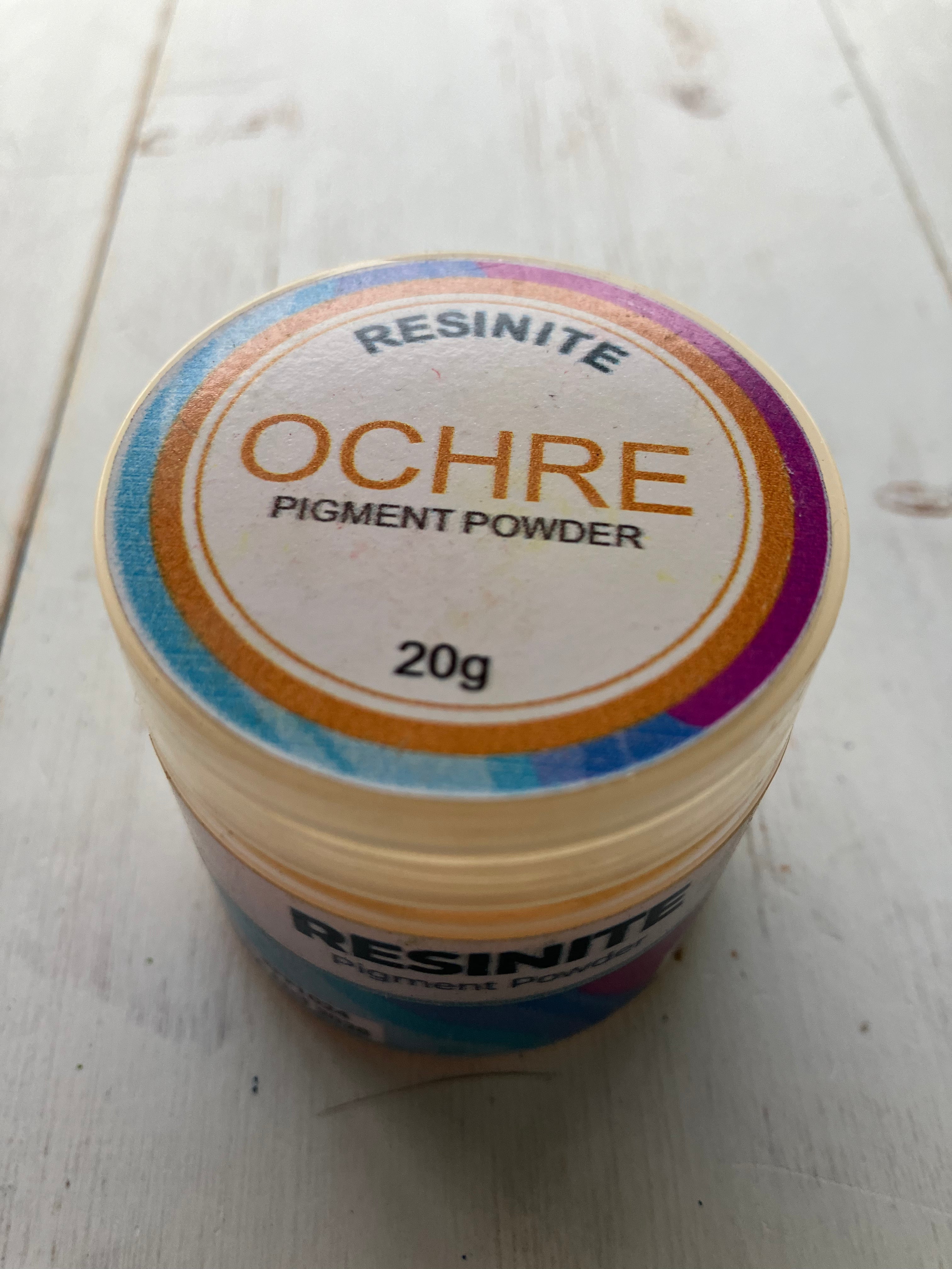 Ochre Resinite pigment powder (20 grams)