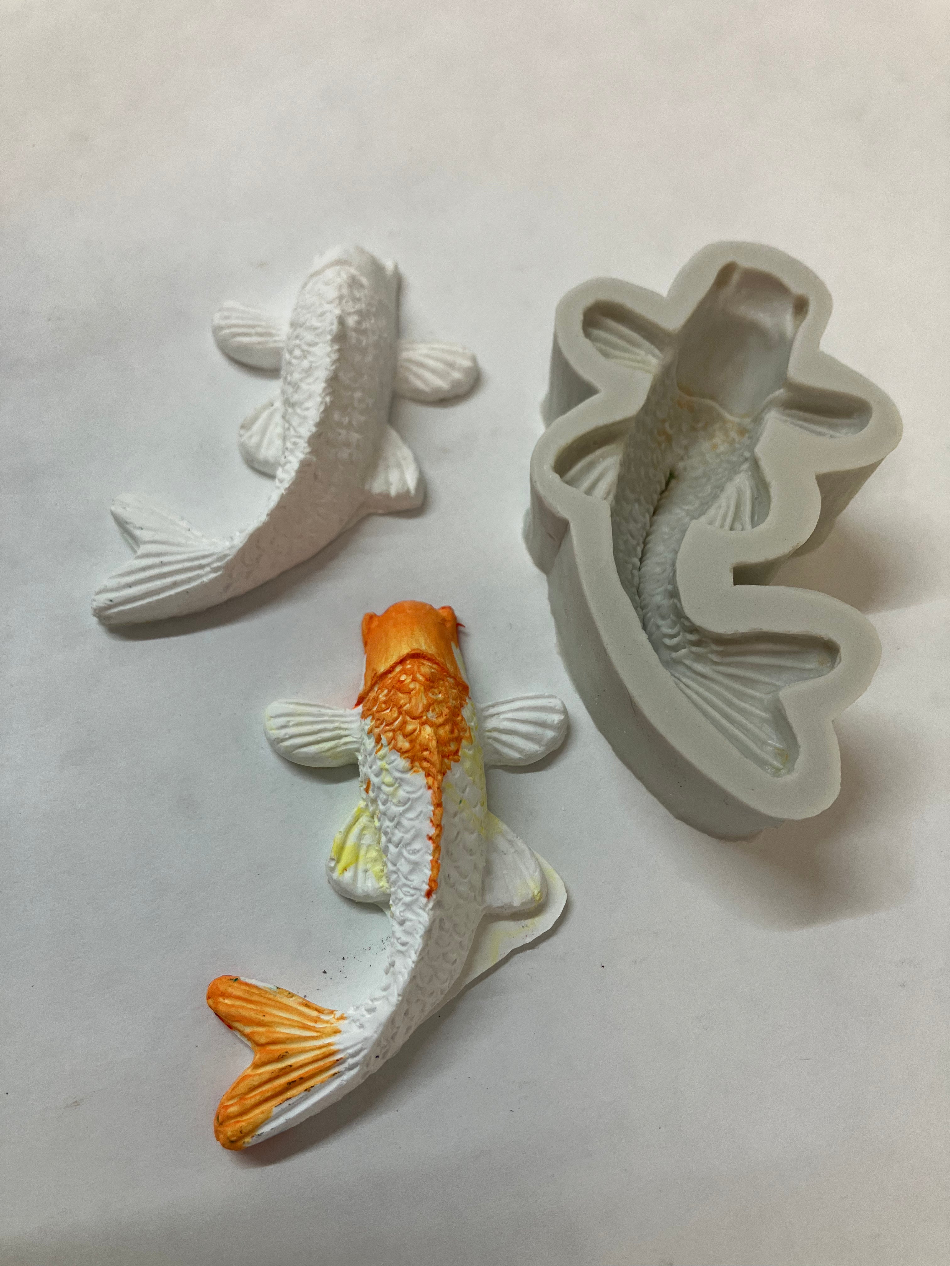 C032 - Koi Fish Mould - 7 CM X 4 CM