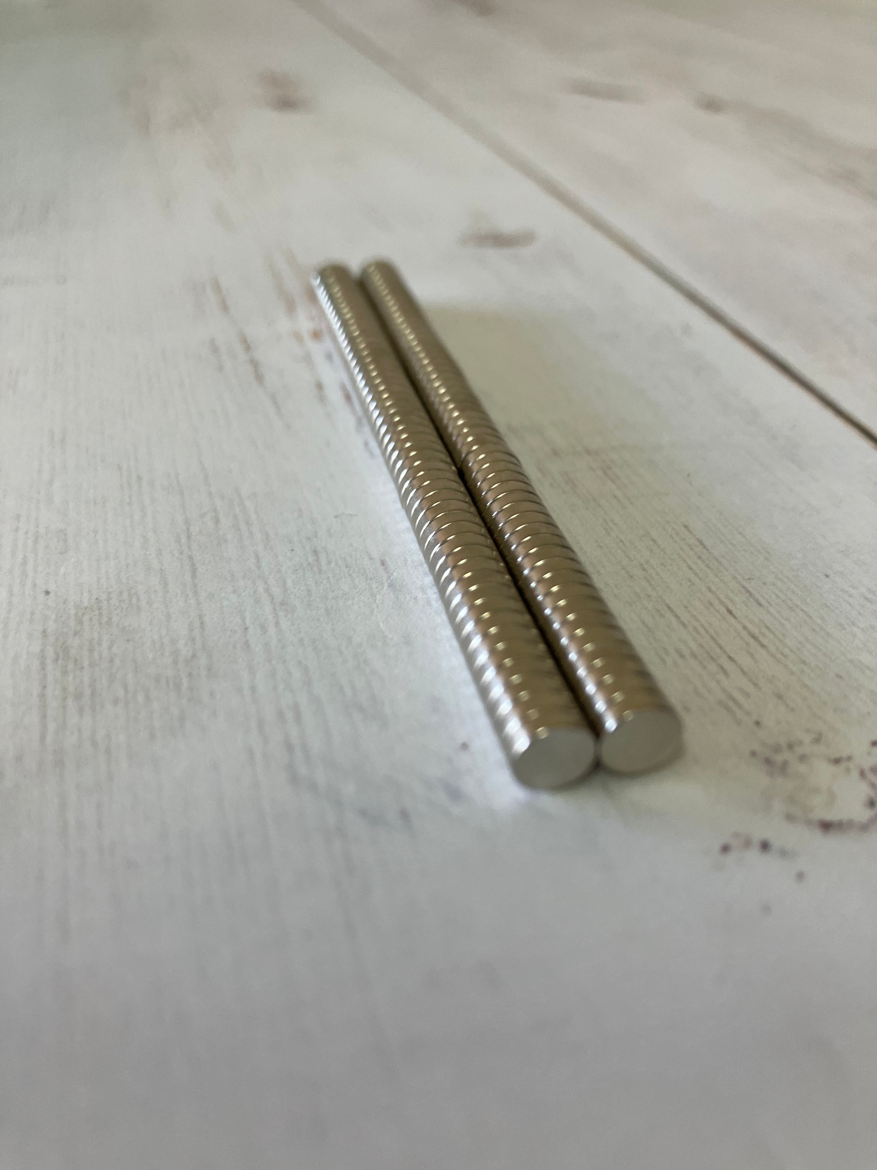 Neodymium Magnets N38 -5x1.5mm - set x100