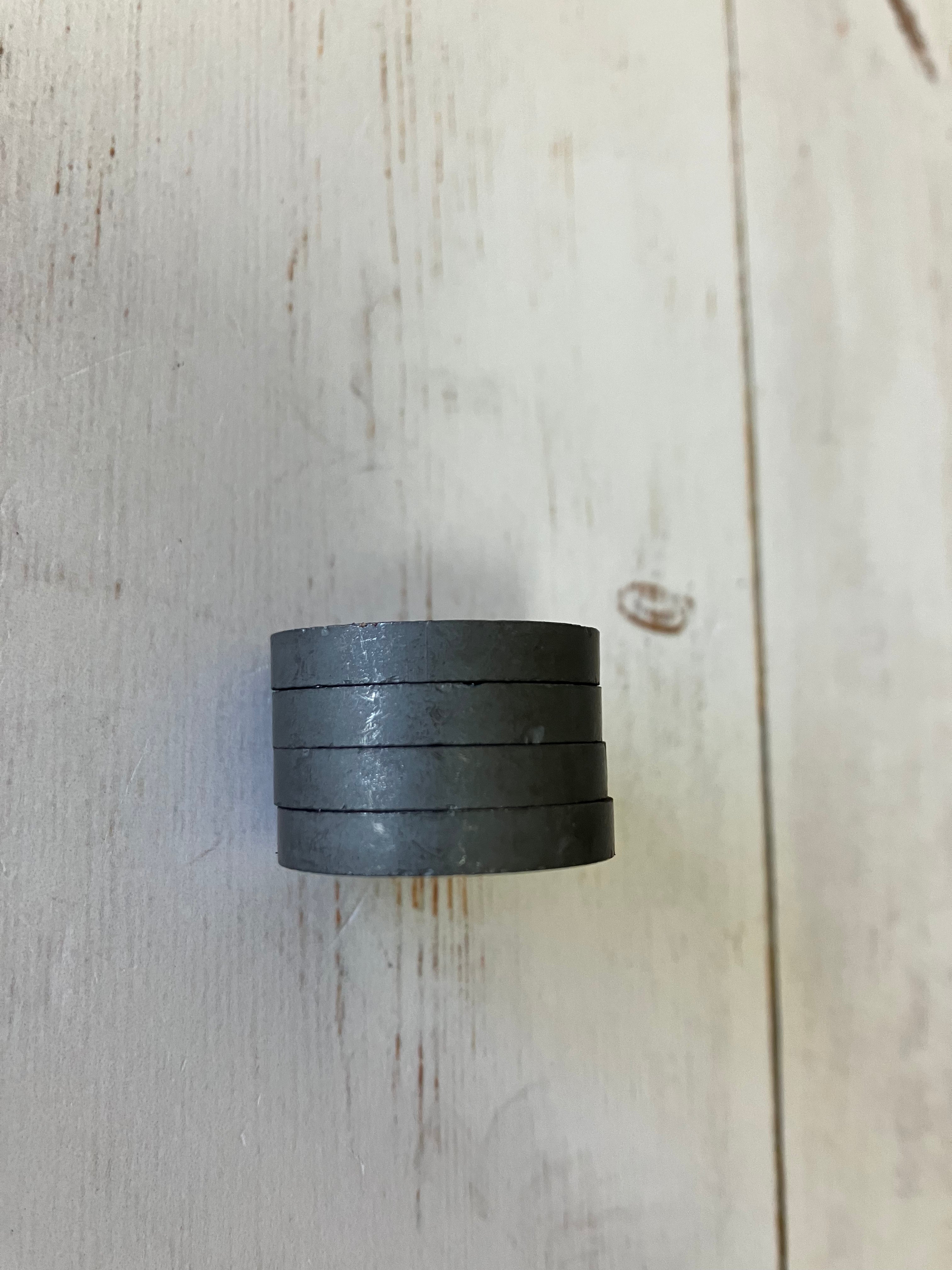 Ferrite Disc - 25x4mm - Y35BH UNC (Set of 4)