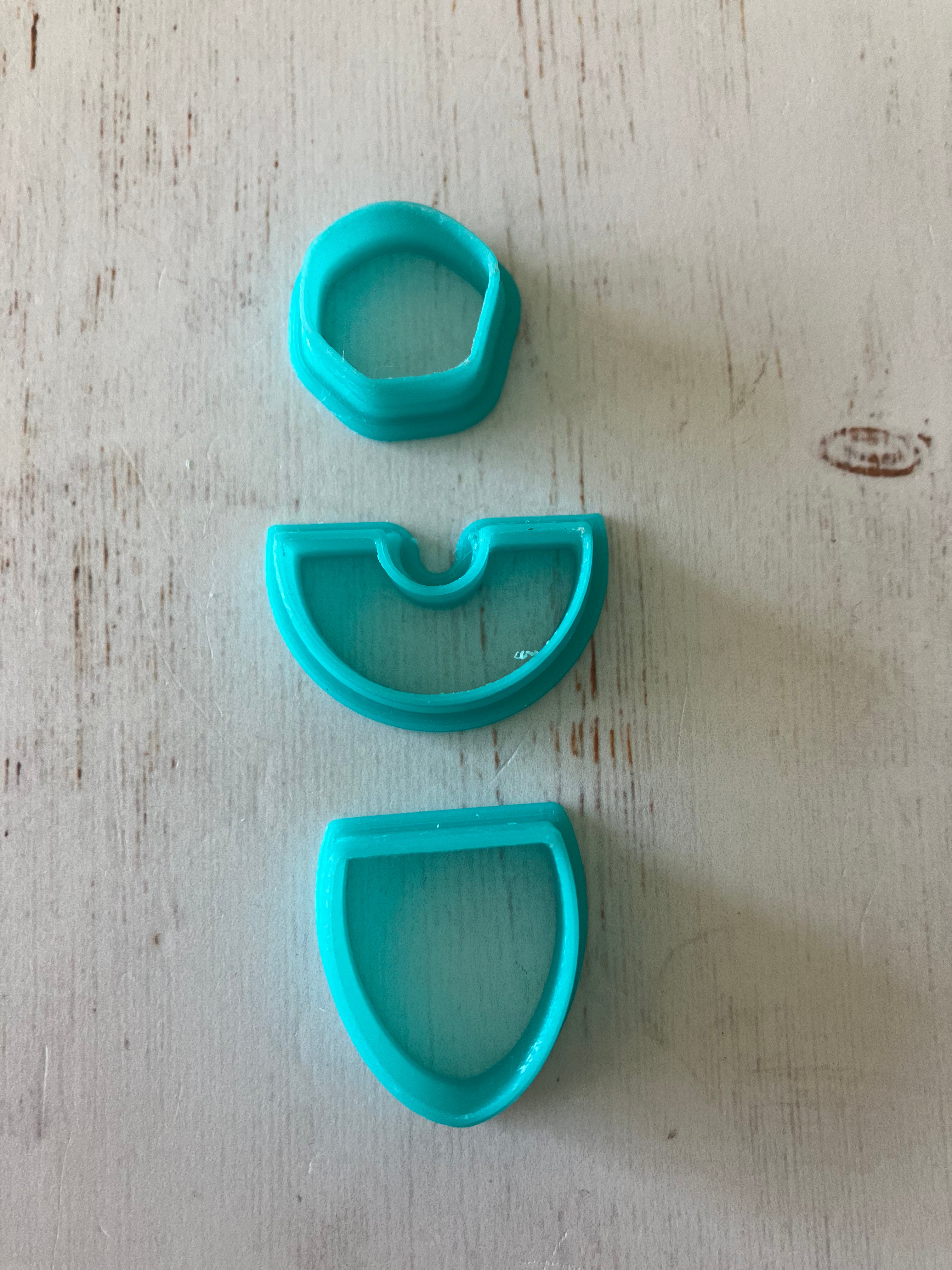 3D Gizmo's - Cutters Set A (3 cutters)