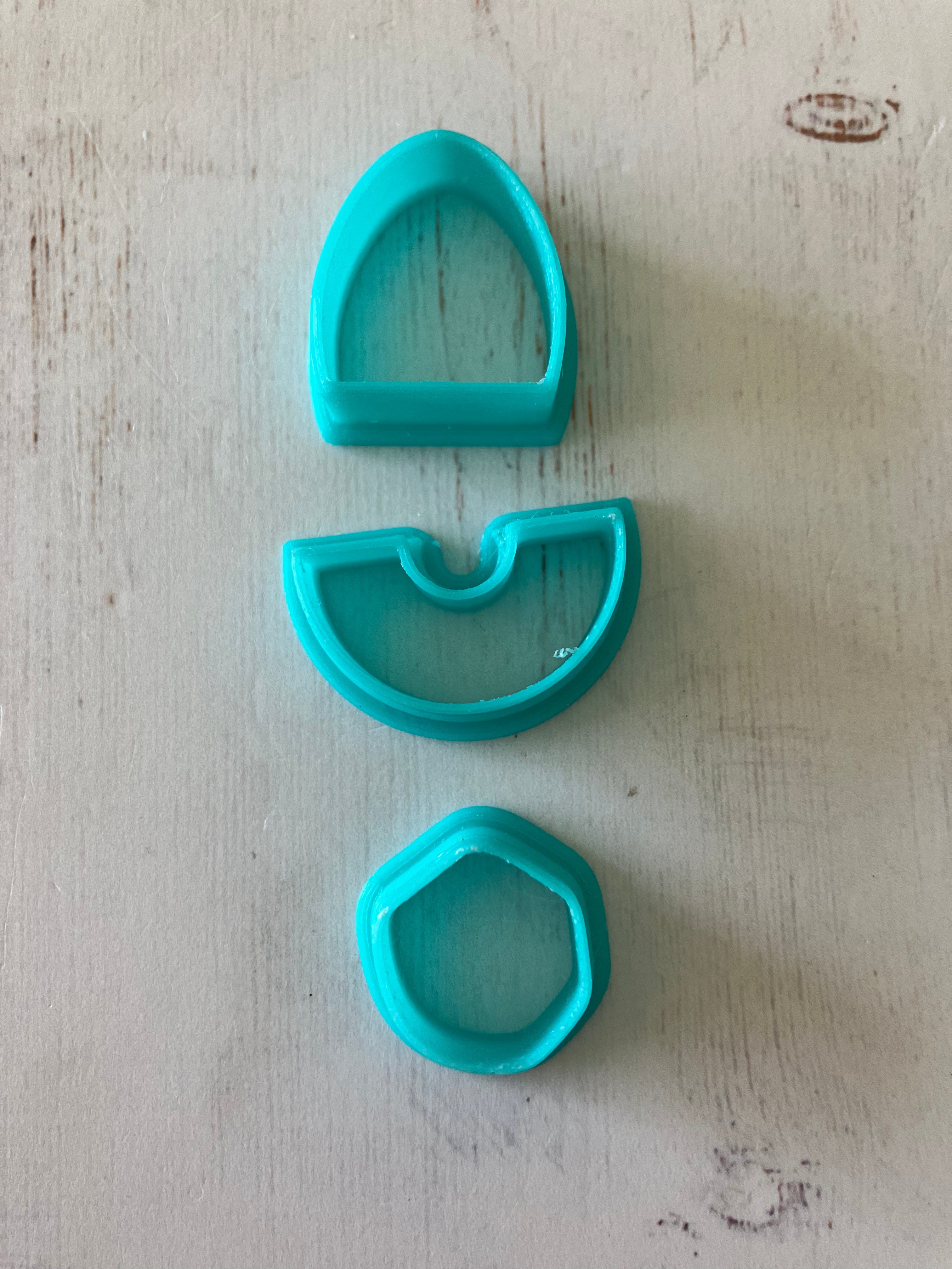 3D Gizmo's - Cutters Set A (3 cutters)