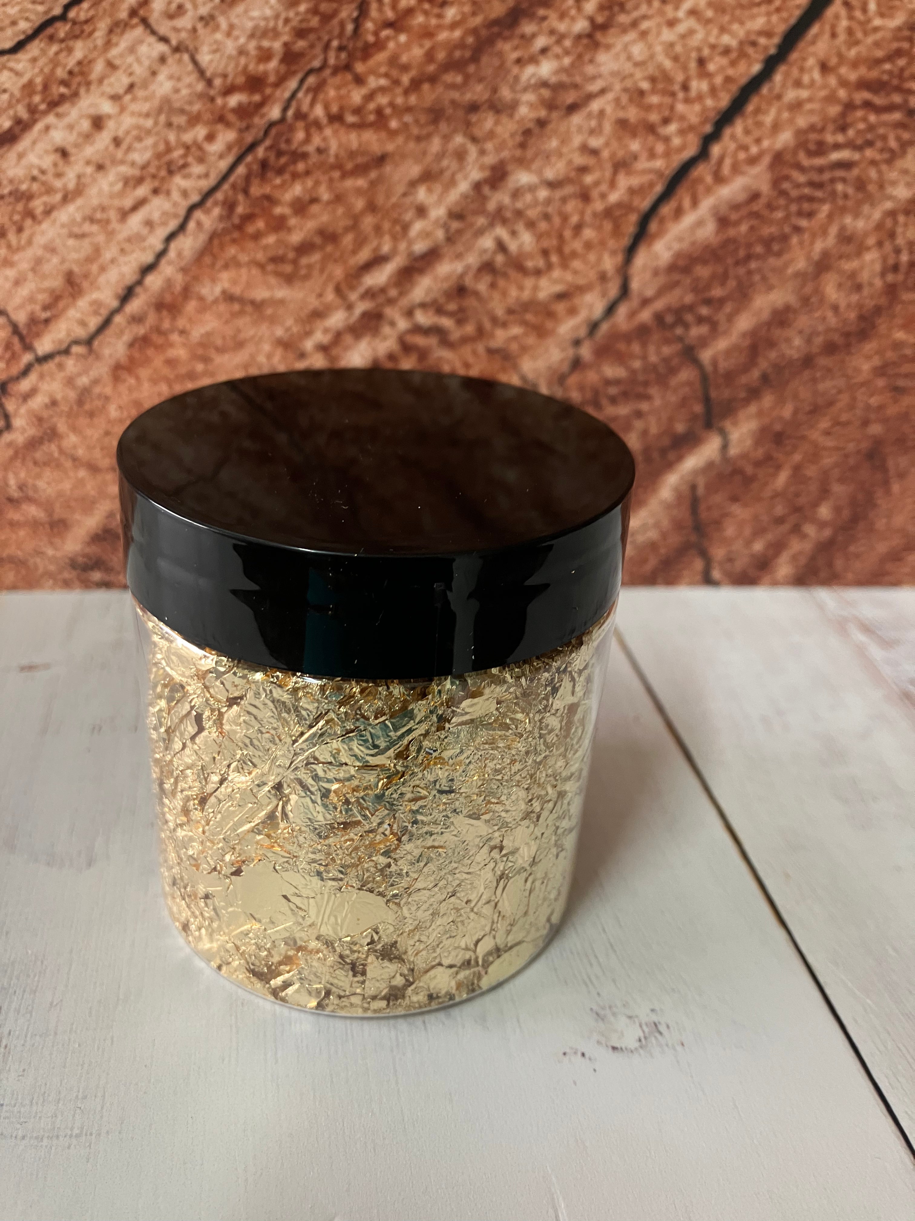 GOLD Foil Flakes- 3 Grams
