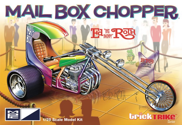 MPC892 - 1:25 Ed Roth's Mail Box Clipper (Trick Trikes Series)