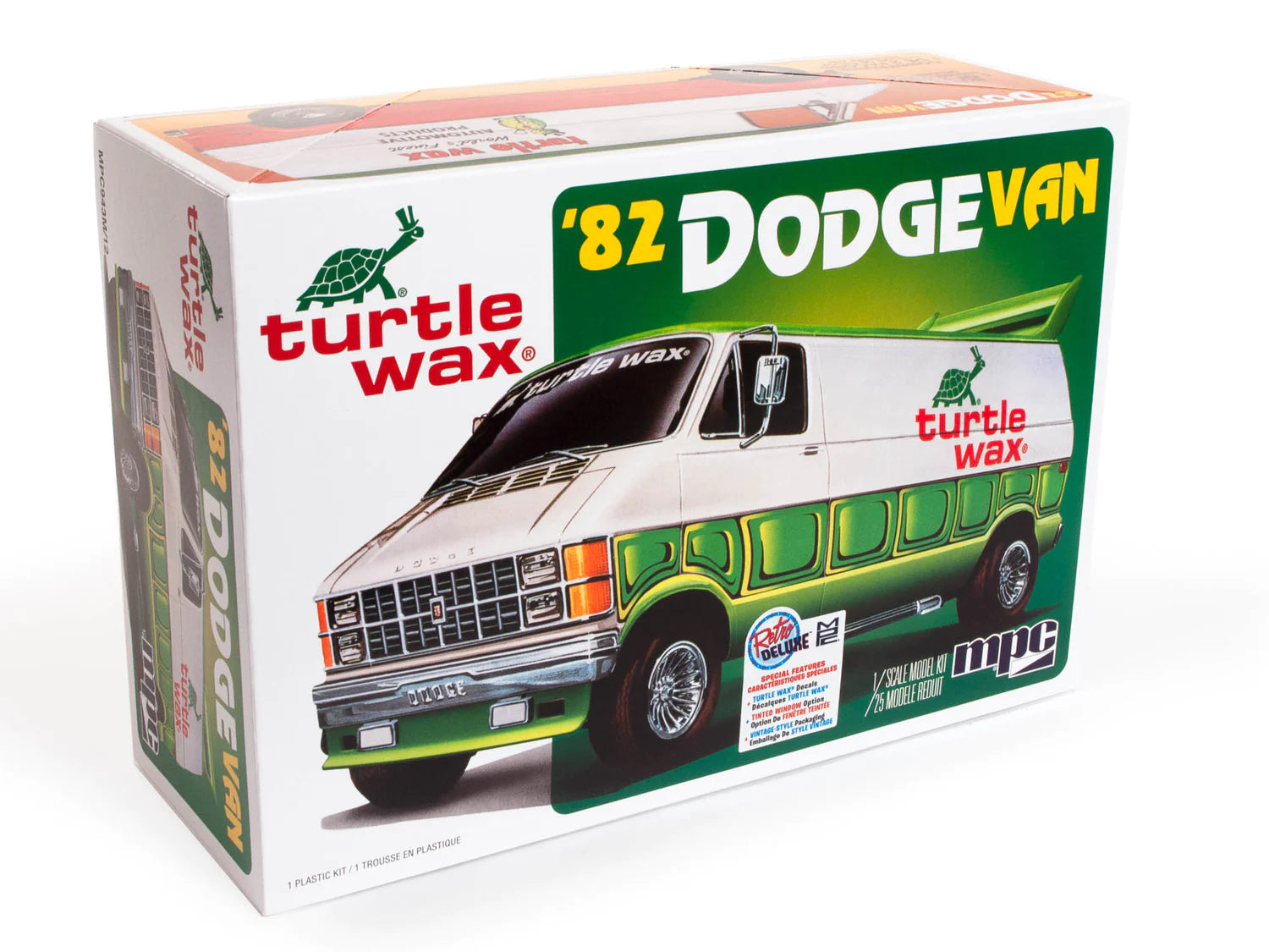 MPC943M - 1:25 1982 Dodge Van Custom (Turtle Wax)