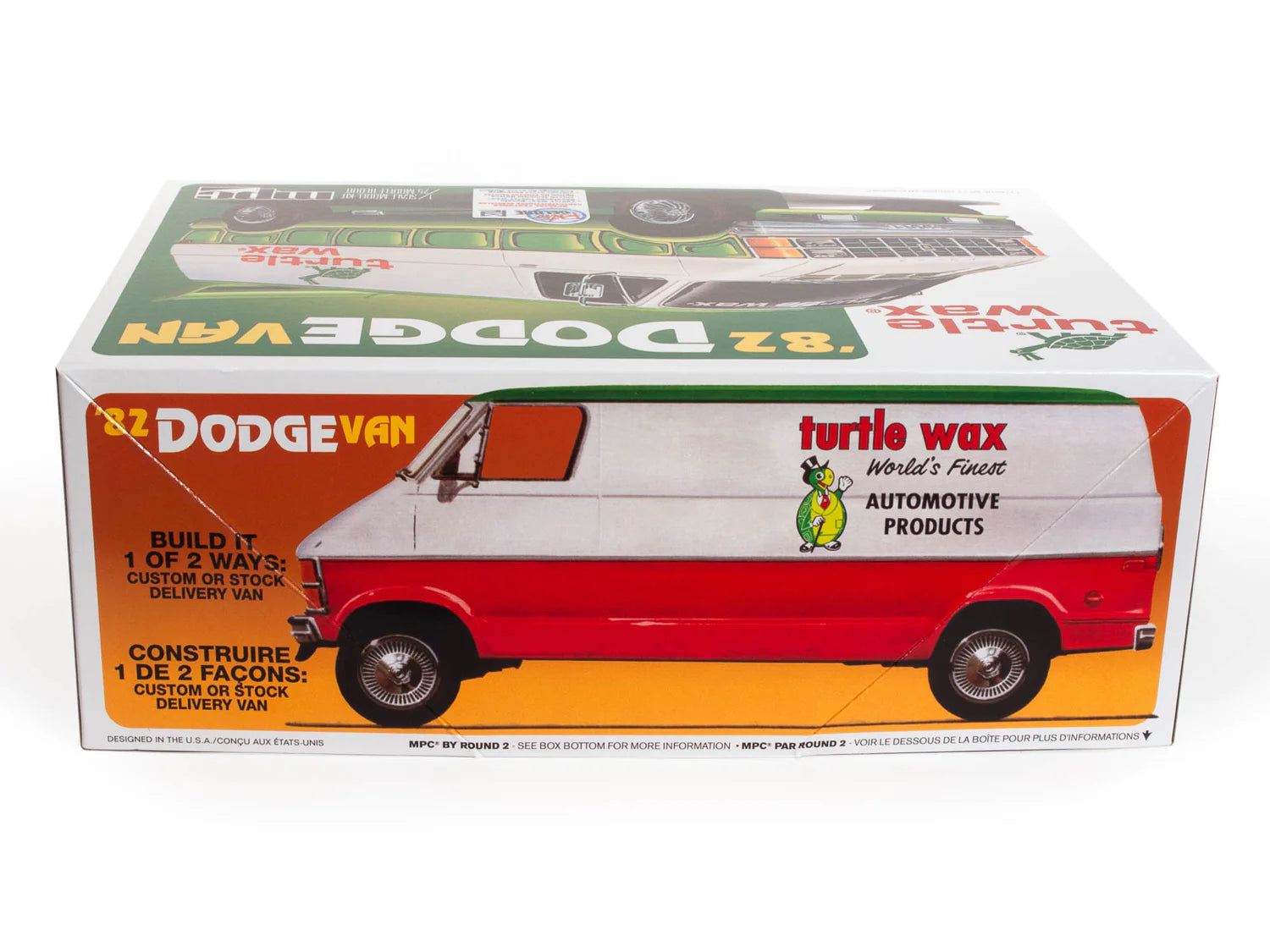 MPC943M - 1:25 1982 Dodge Van Custom (Turtle Wax)