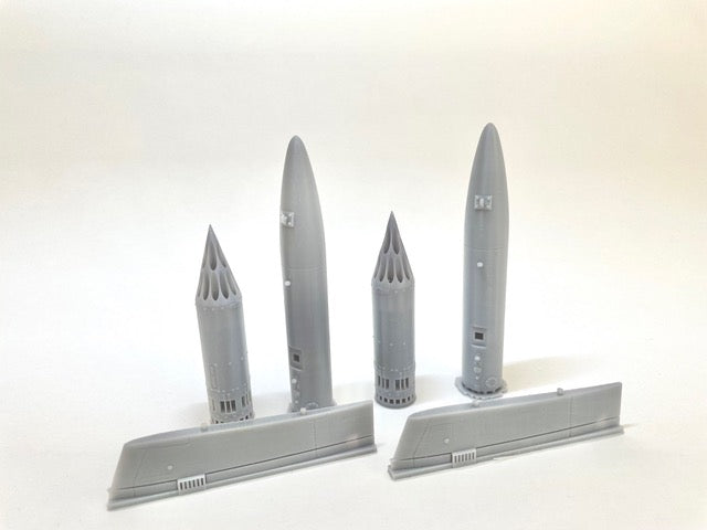 AD48005K - Matra JL-100 Rocket Pod Fuel Tank and CRP18 Pylon (Set of 2) 1/48
