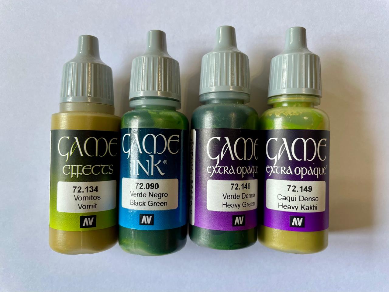 CRAZY SPECIAL - X2 GAME EXTRA OPAQUE X1 GAME INK X1 GAME EFFECTS - 17ML